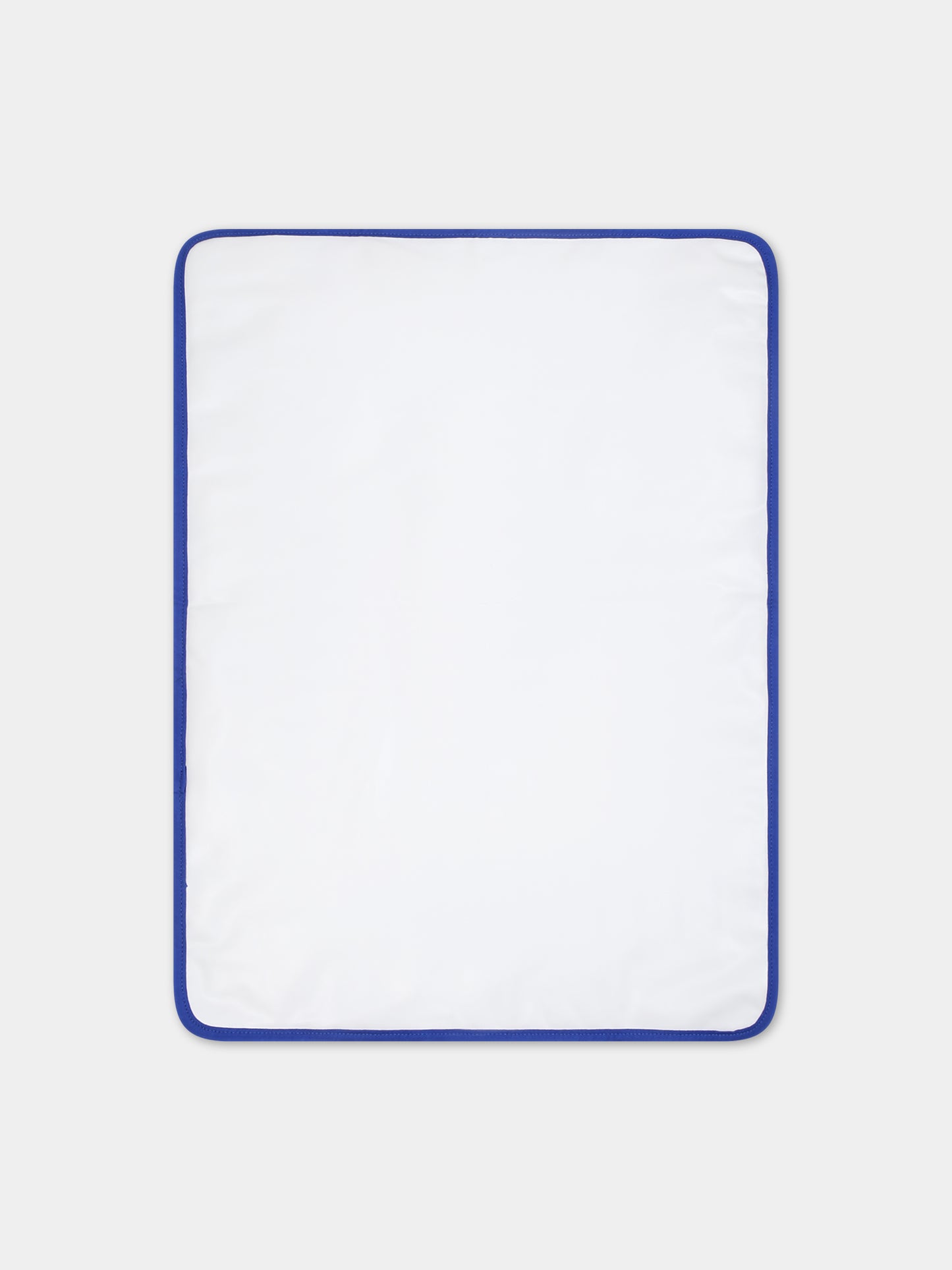 Borsa mamma azzurra per neonato con Teddy Bear e logo,Moschino Kids,MSX03A LCA26 40457