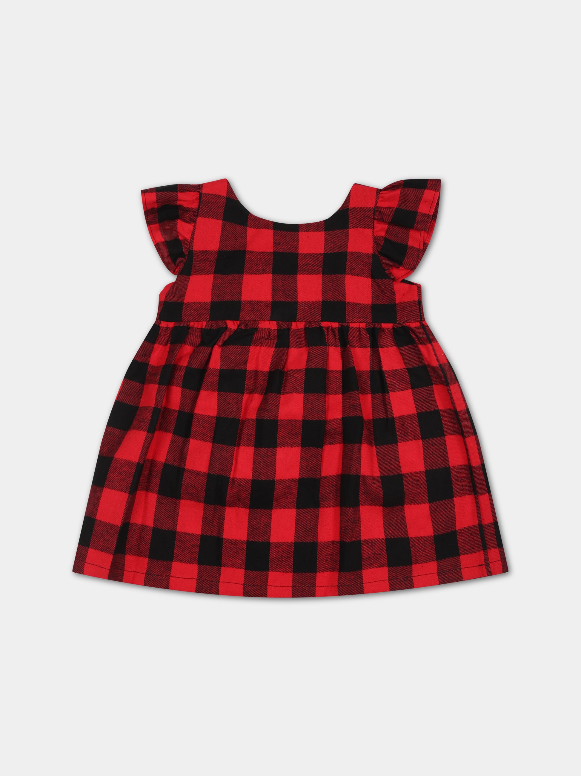 Completo rosso per neonata con Teddy Bear,Moschino Kids,MDK02L N0Z76 80462