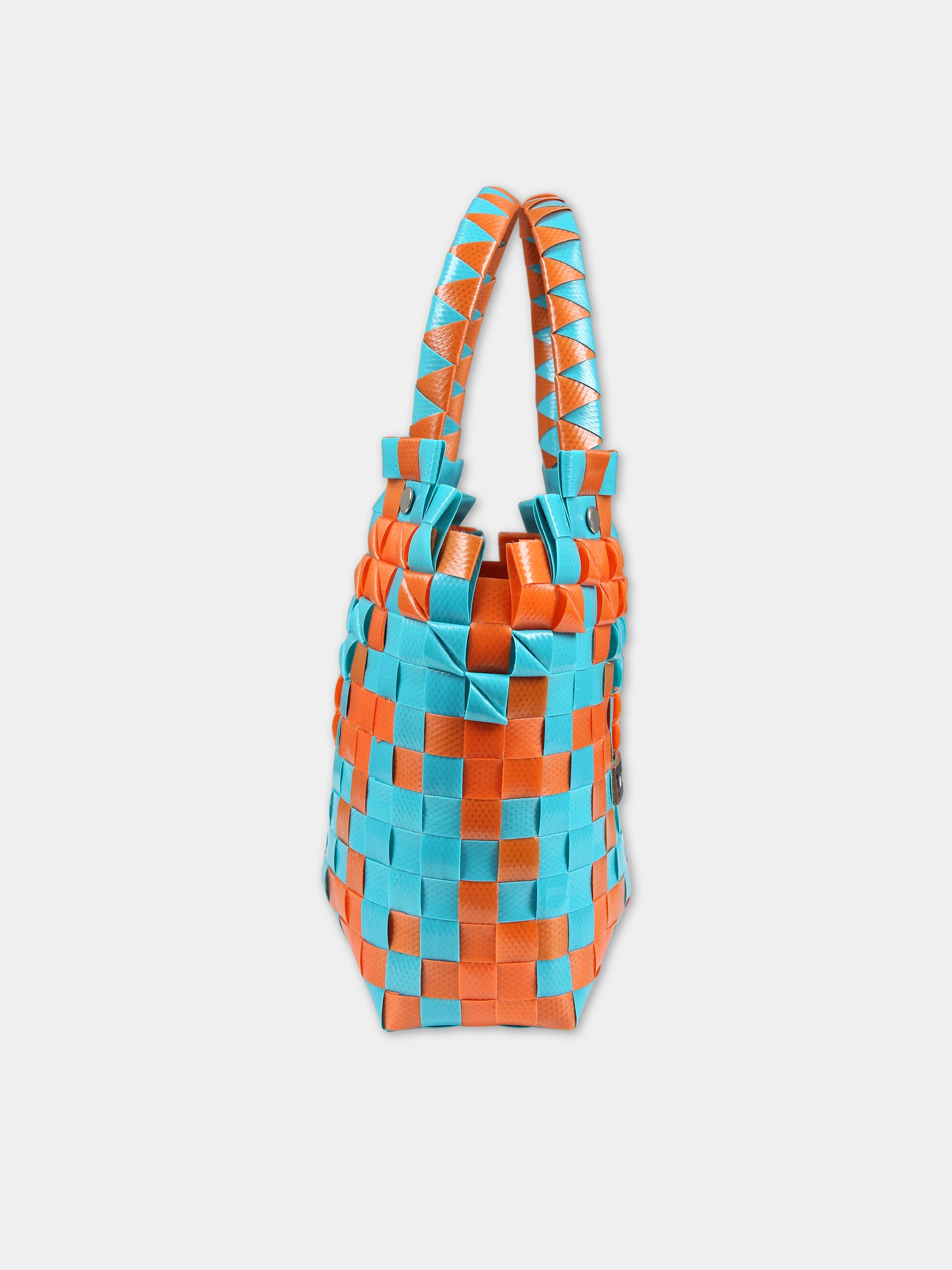 Borsa multicolor per bambina con logo,Marni Kids,M00637 0MC15
