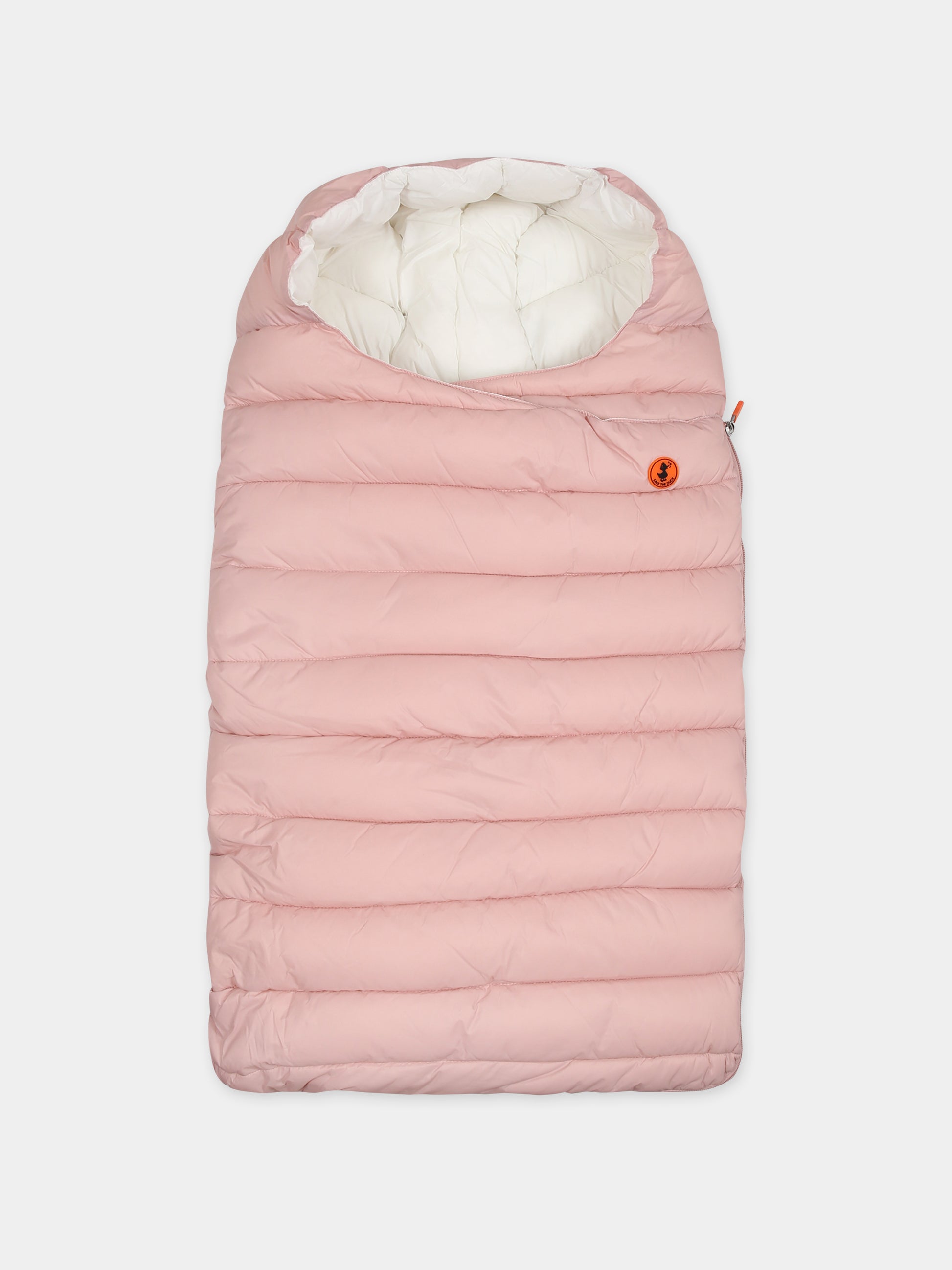 Sacco nanna May rosa per neonata con logo,Save The Duck Kids,I30001X GIGA17 80007