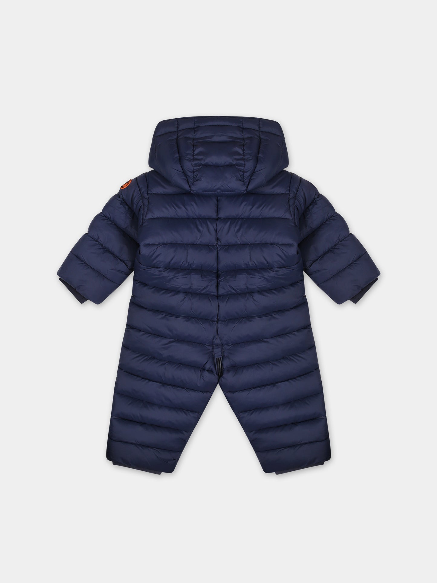 Piumino Storm blu per neonato con logo,Save The Duck Kids,I30002X GIGA17 90000