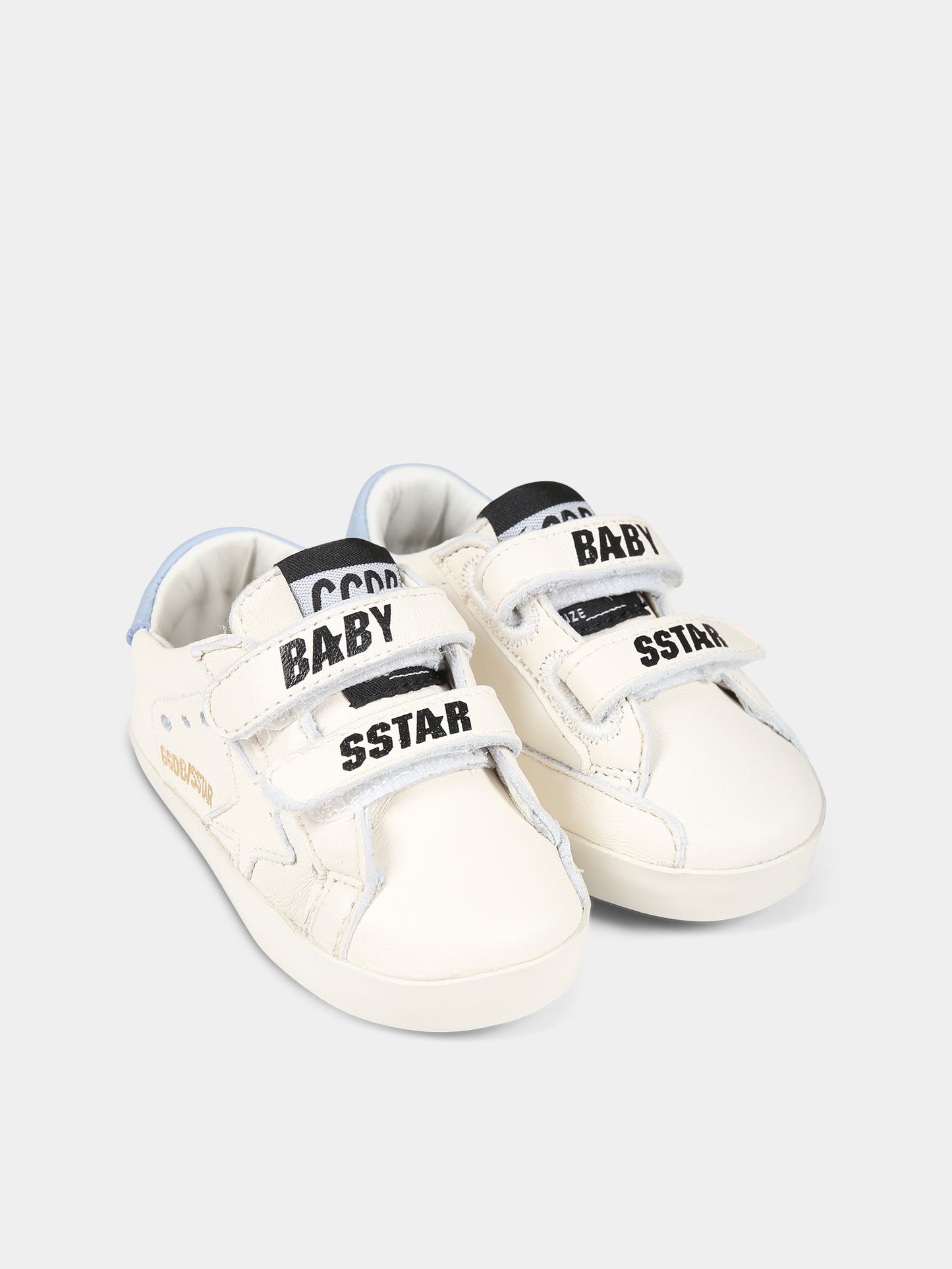 Set bianco per neonato con stella,Golden Goose,GIF00534 F004260 11409