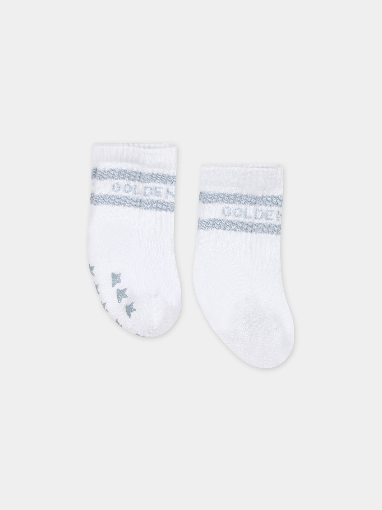 Set bianco per neonato con stella,Golden Goose,GIF00534 F004260 11409