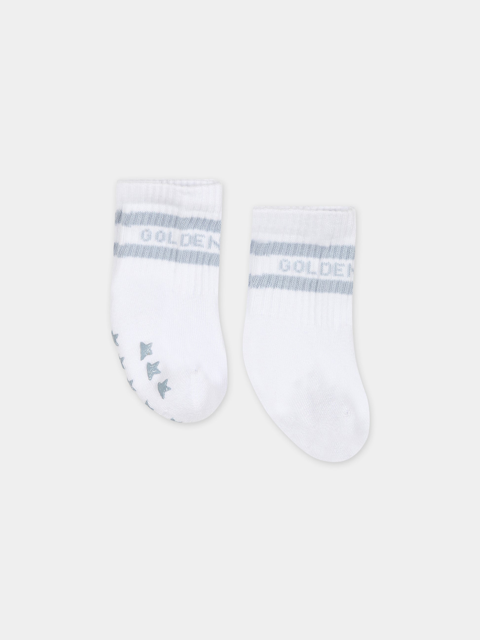 Set bianco per neonato con stella,Golden Goose,GIF00534 F004260 11409