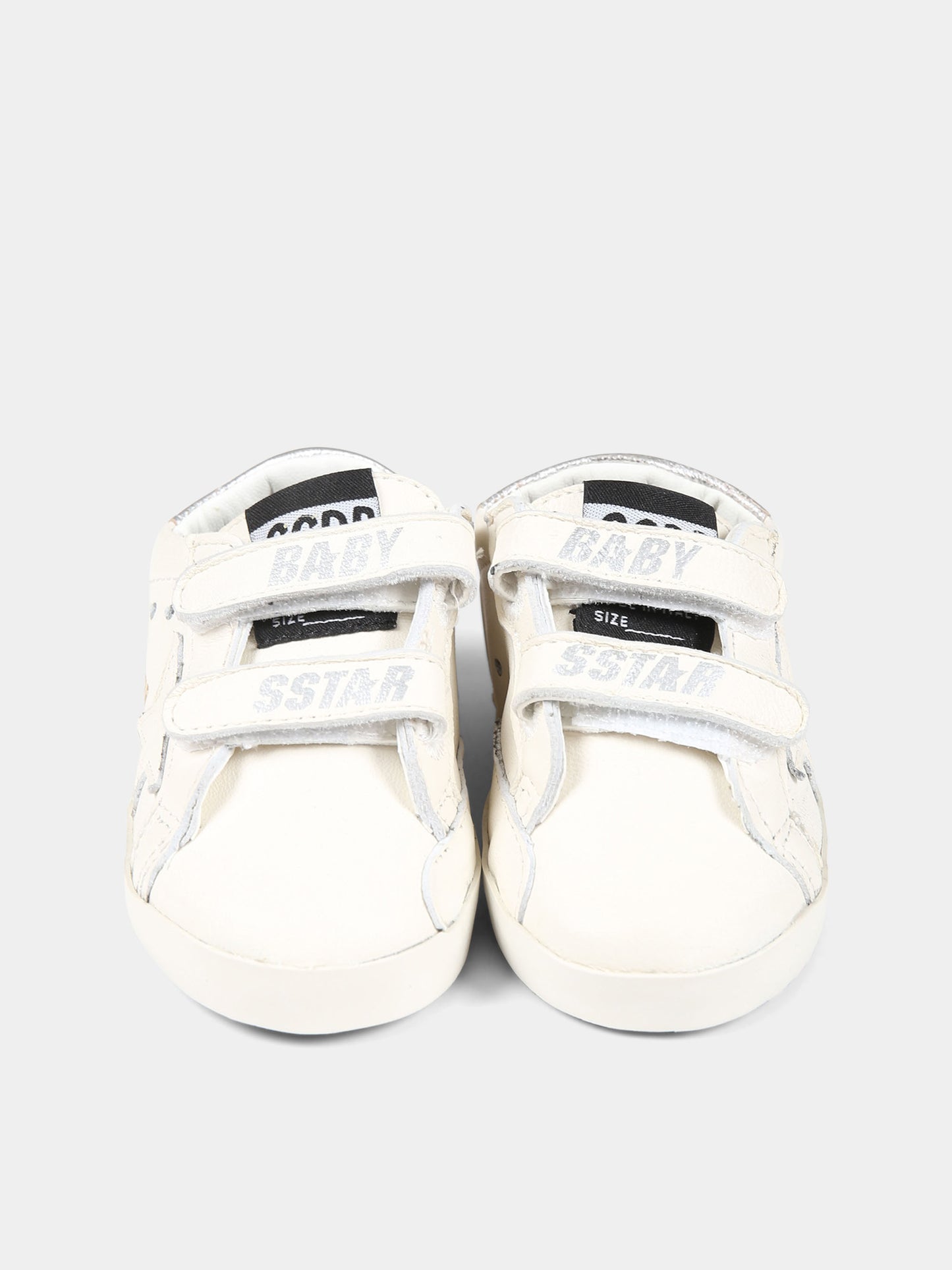 Set bianco per neonati con stella,Golden Goose,GIF00534 F004881 80185