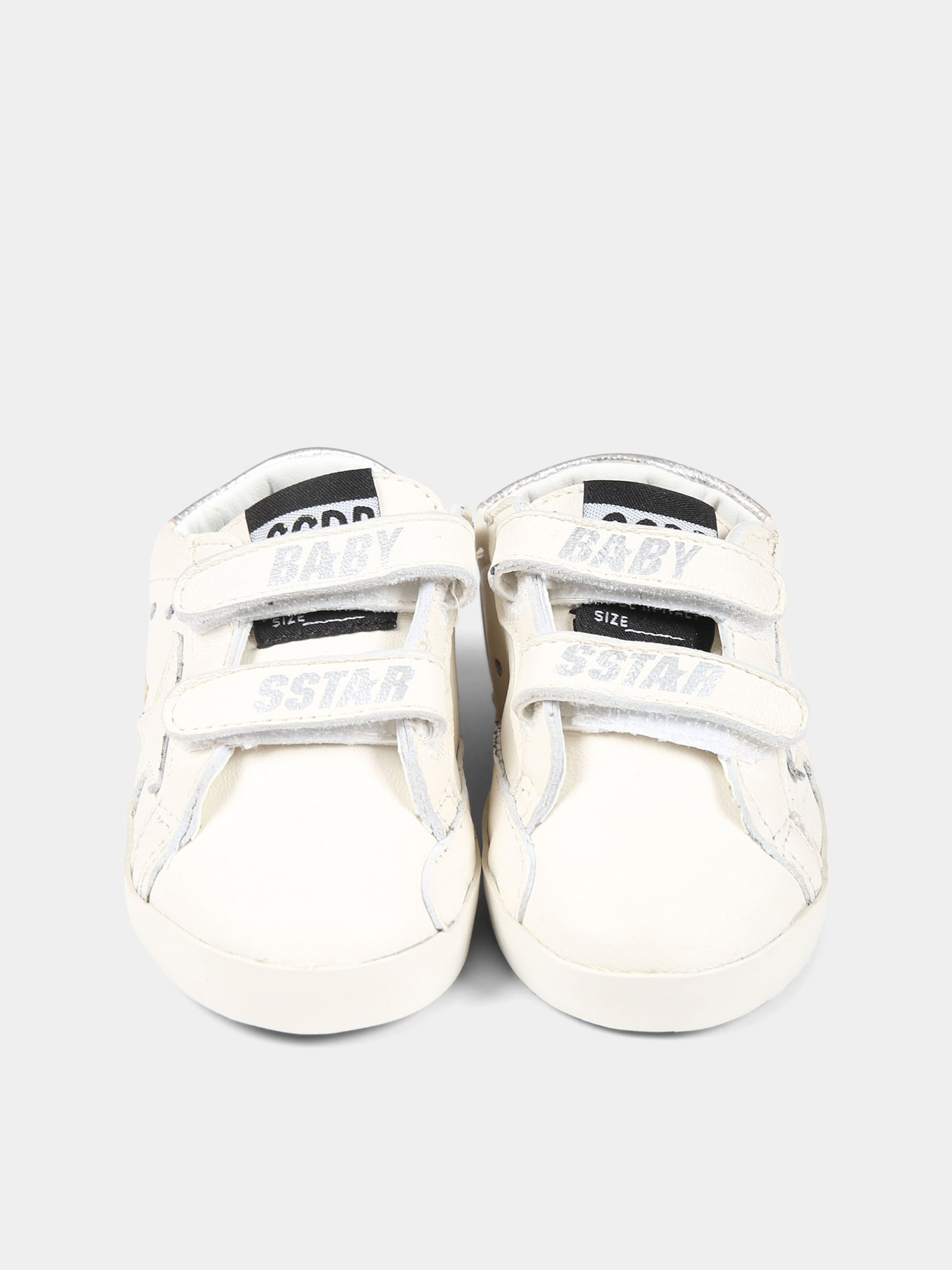 Set bianco per neonati con stella,Golden Goose,GIF00534 F004881 80185