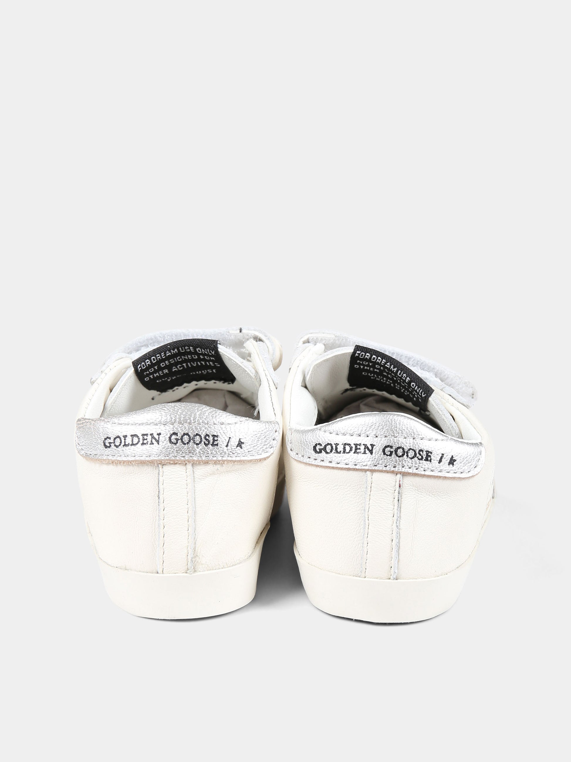 Set bianco per neonati con stella,Golden Goose,GIF00534 F004881 80185