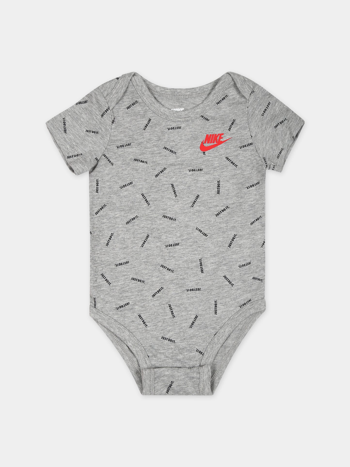 Completo rosso per neonato con logo,Nike,5UF323 U10