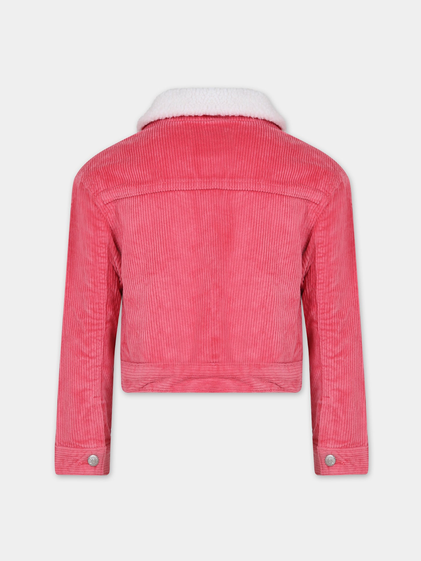 Giubbotto rosa per bambina con logo,Levi's Kids,23WMLK3EJ310 AFO