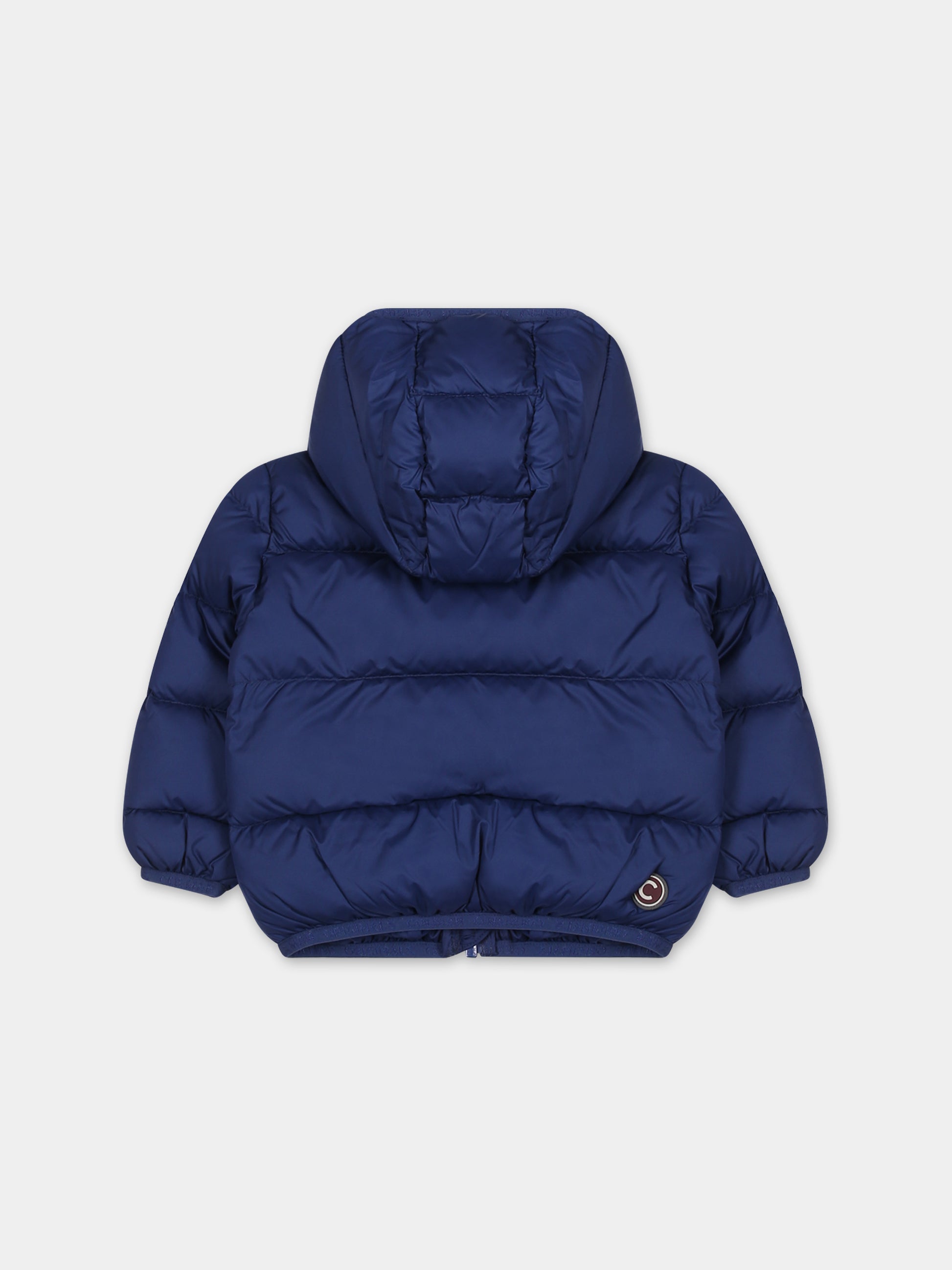 Piumino blu per neonato con logo,Colmar Originals Kids,3470A 9WY 432