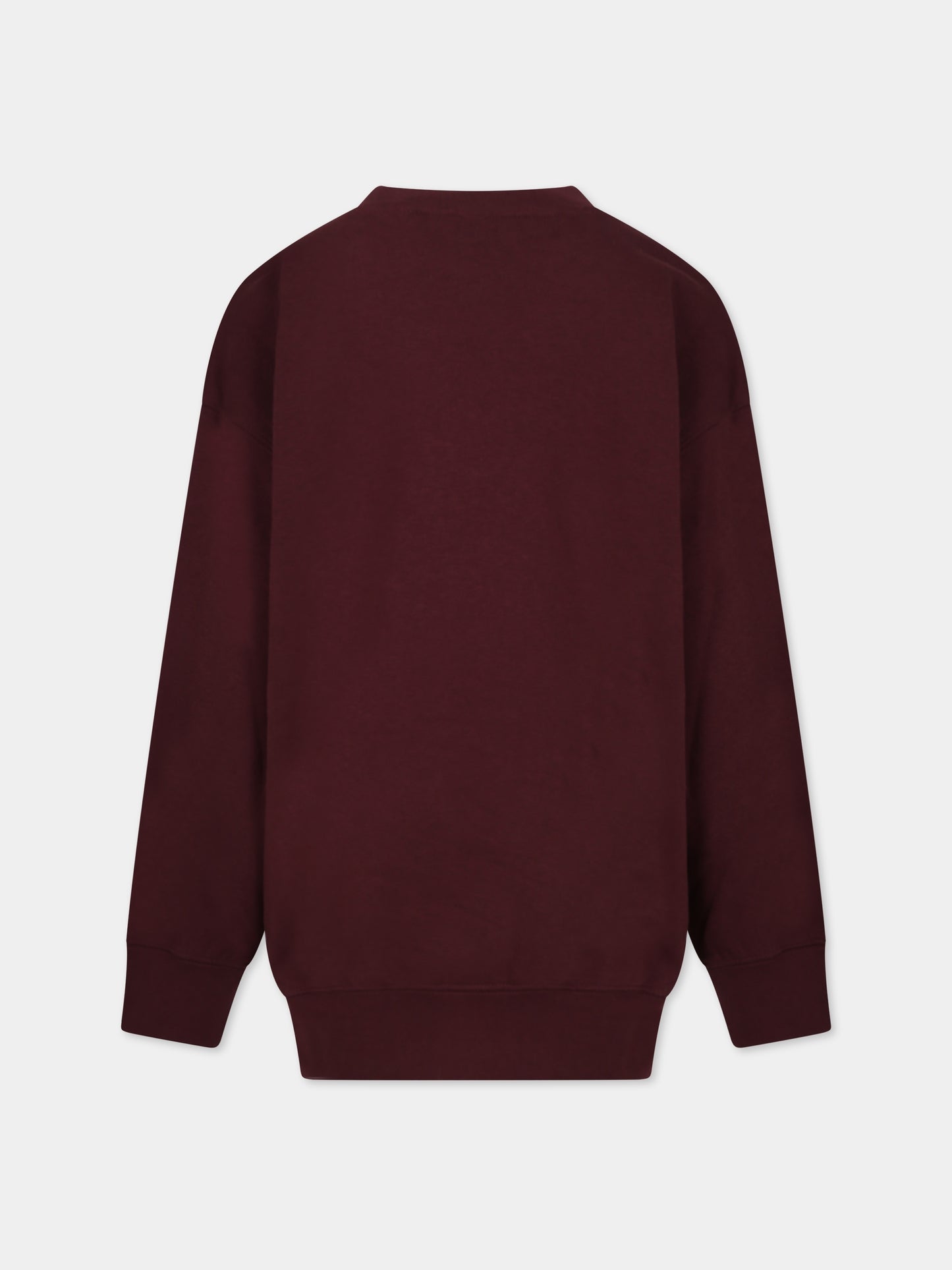 Felpa bordeaux per bambini con scritta Freedom,Molo,1W23J202 8799