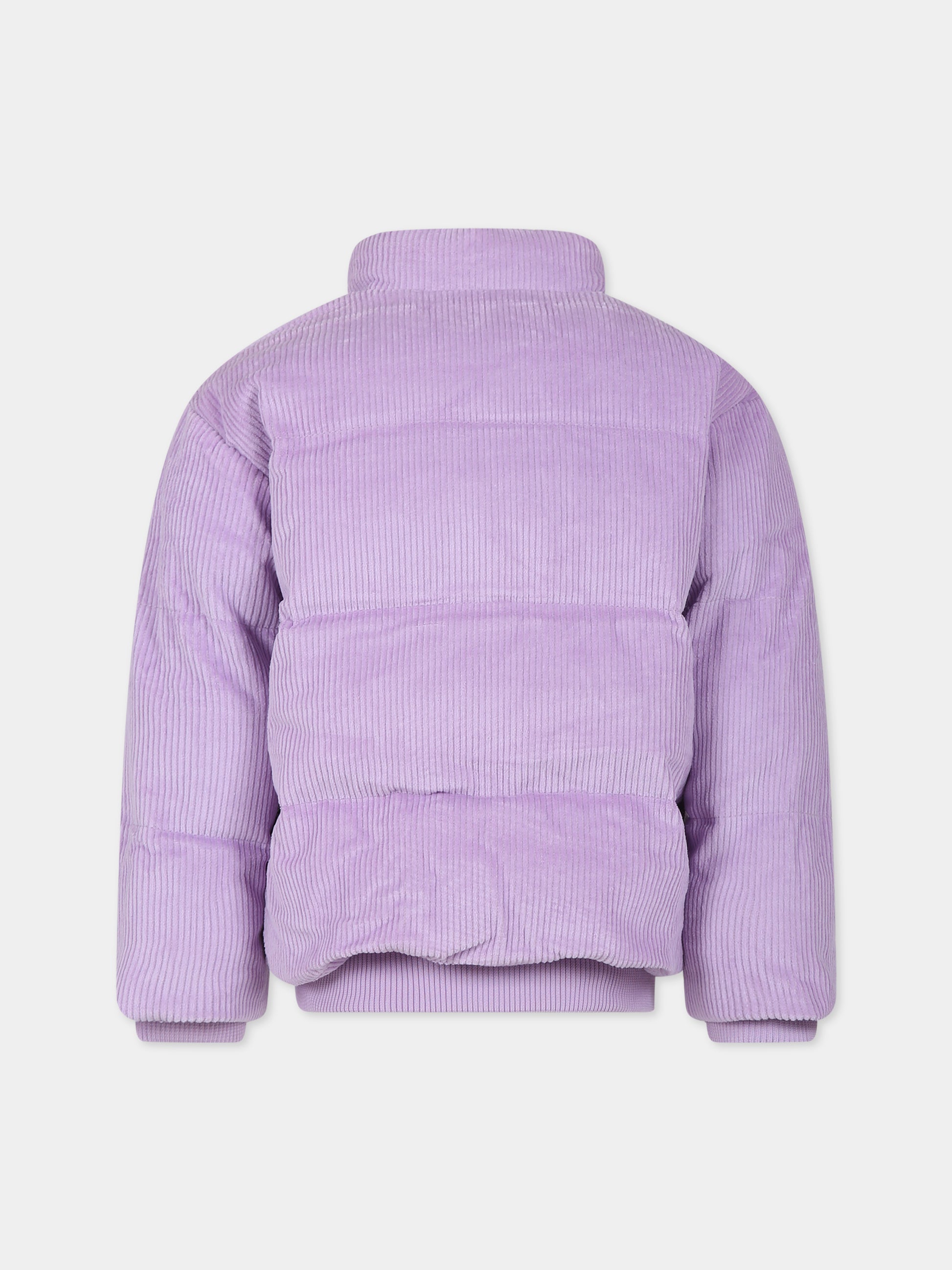 Bomber viola per bambina con logo,Molo,5W23M325 8764