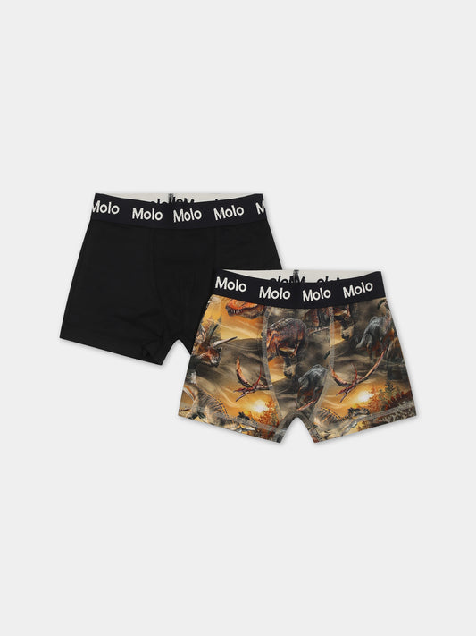 Set multicolor per bambino con logo,Molo,1W23Q201 8839