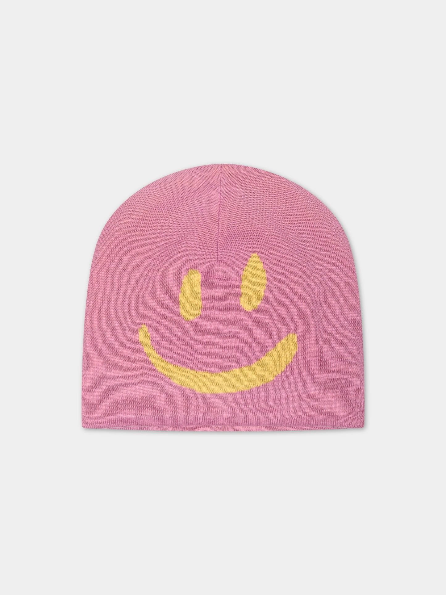 Berretto rosa per bambina con smile,Molo,7W23S304 8765