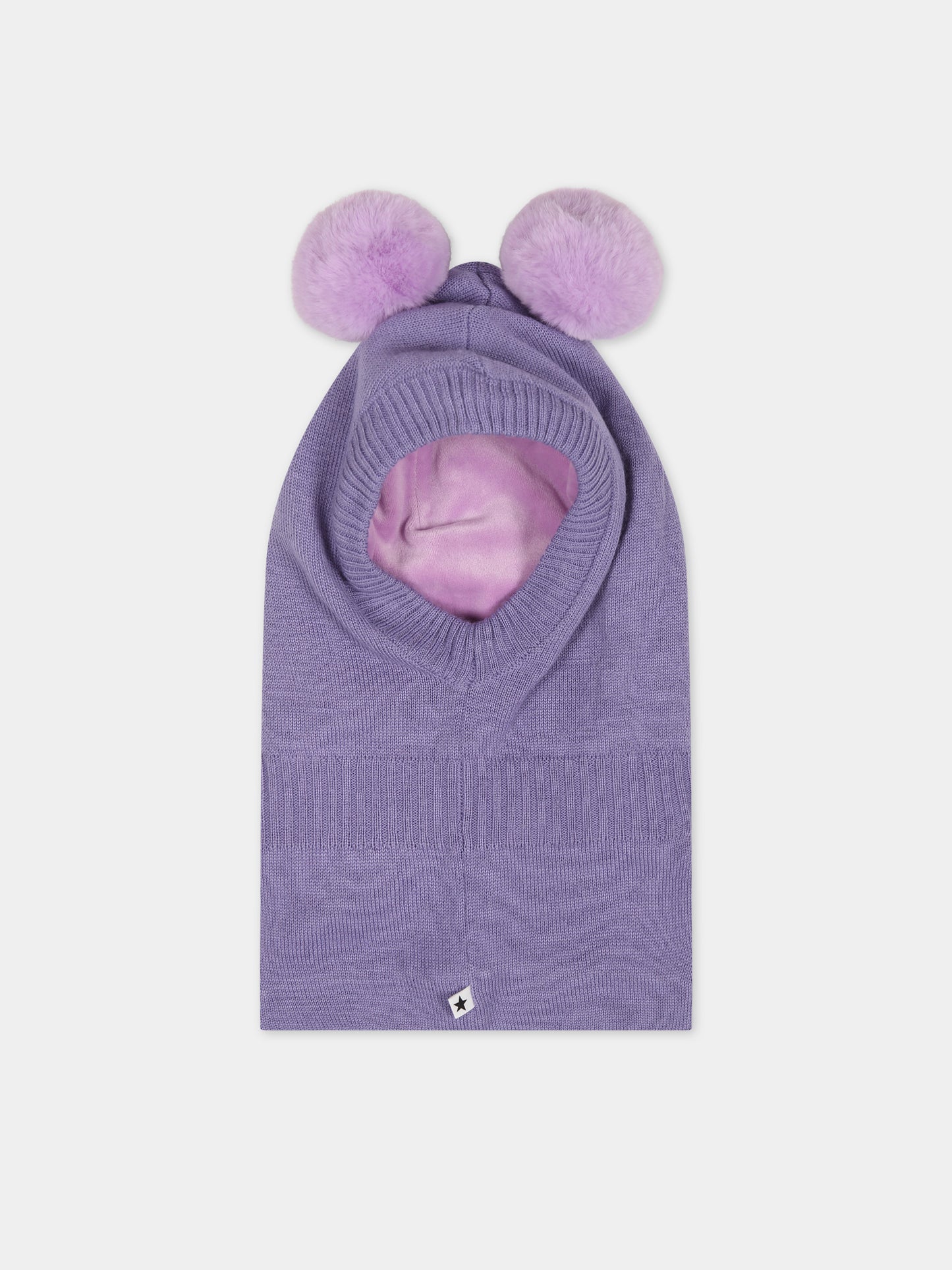 Balaclava viola per bambina,Molo,7W23S401 2232