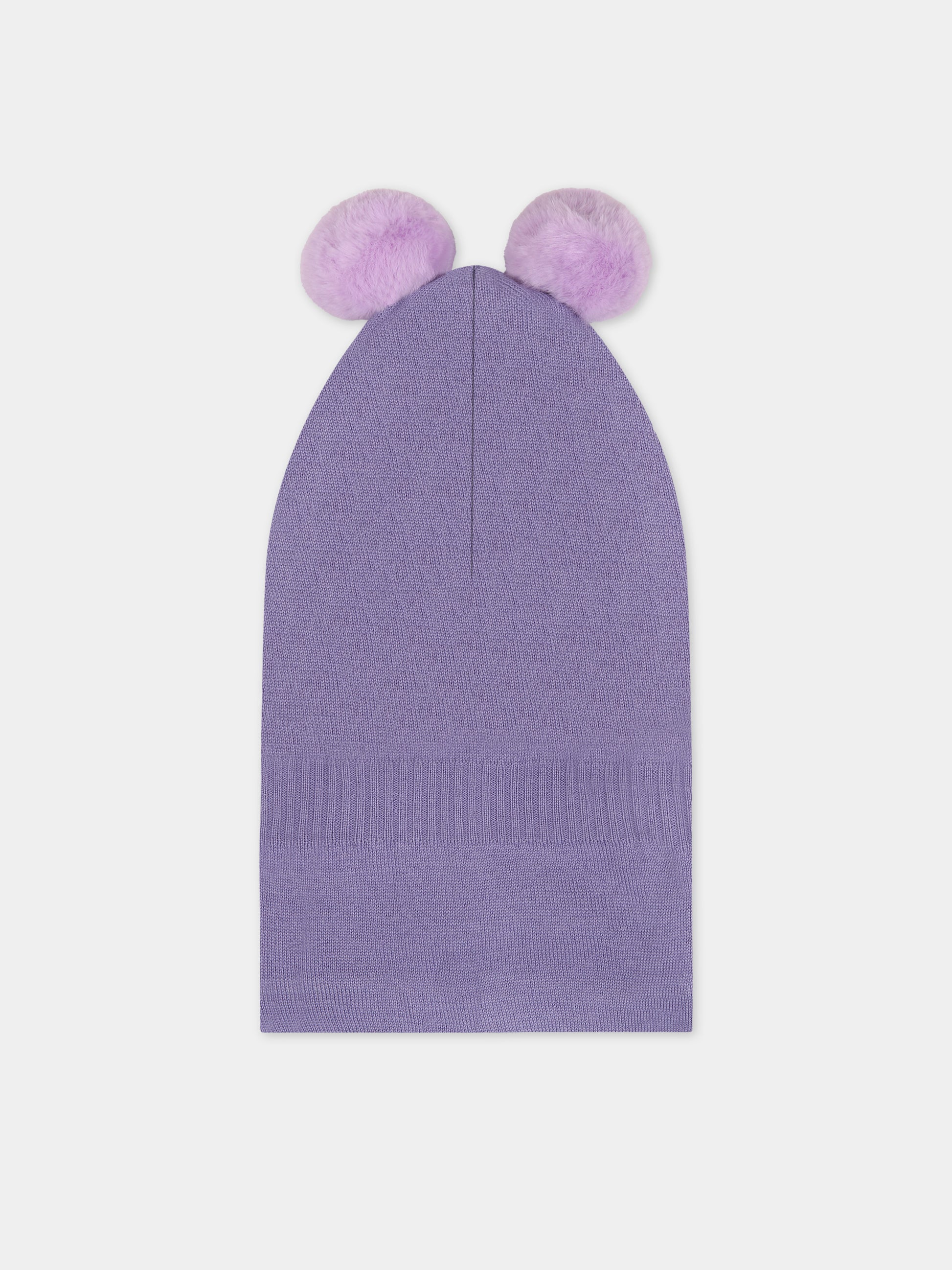 Balaclava viola per bambina,Molo,7W23S401 2232