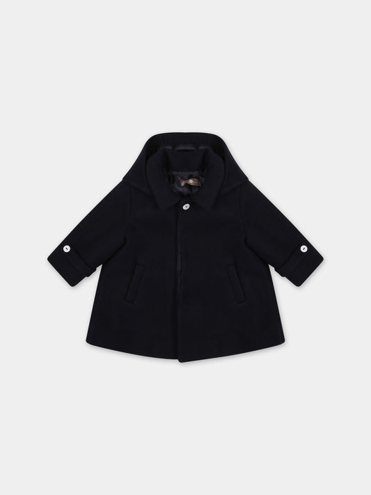 Cappotto blu per neonato,Little Bear,7237 BLU