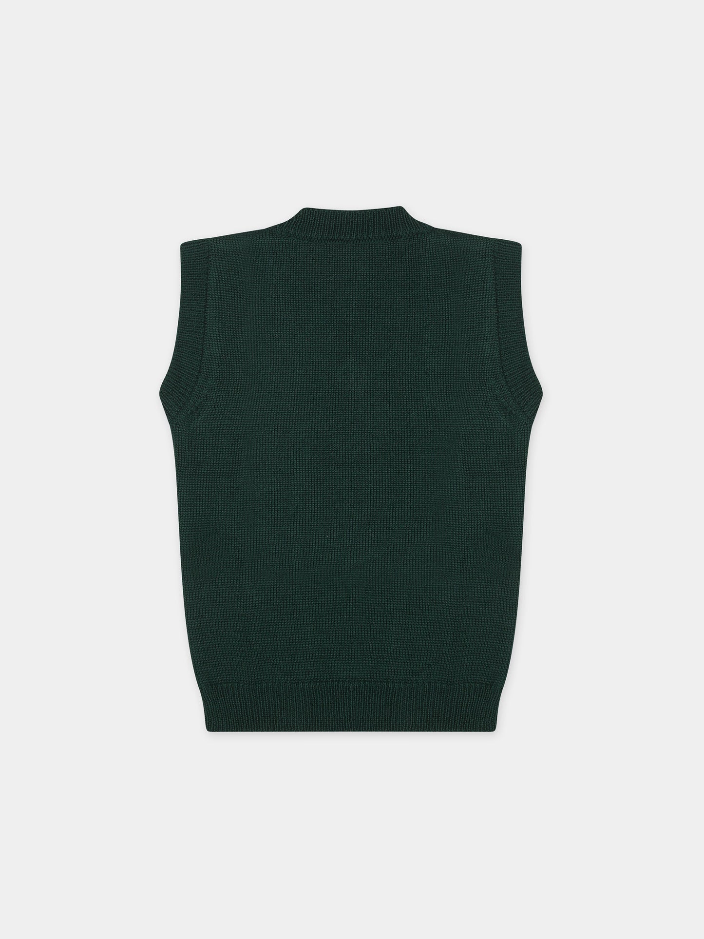 Maglia gilet verde per neonato,Little Bear,7159 VERDE