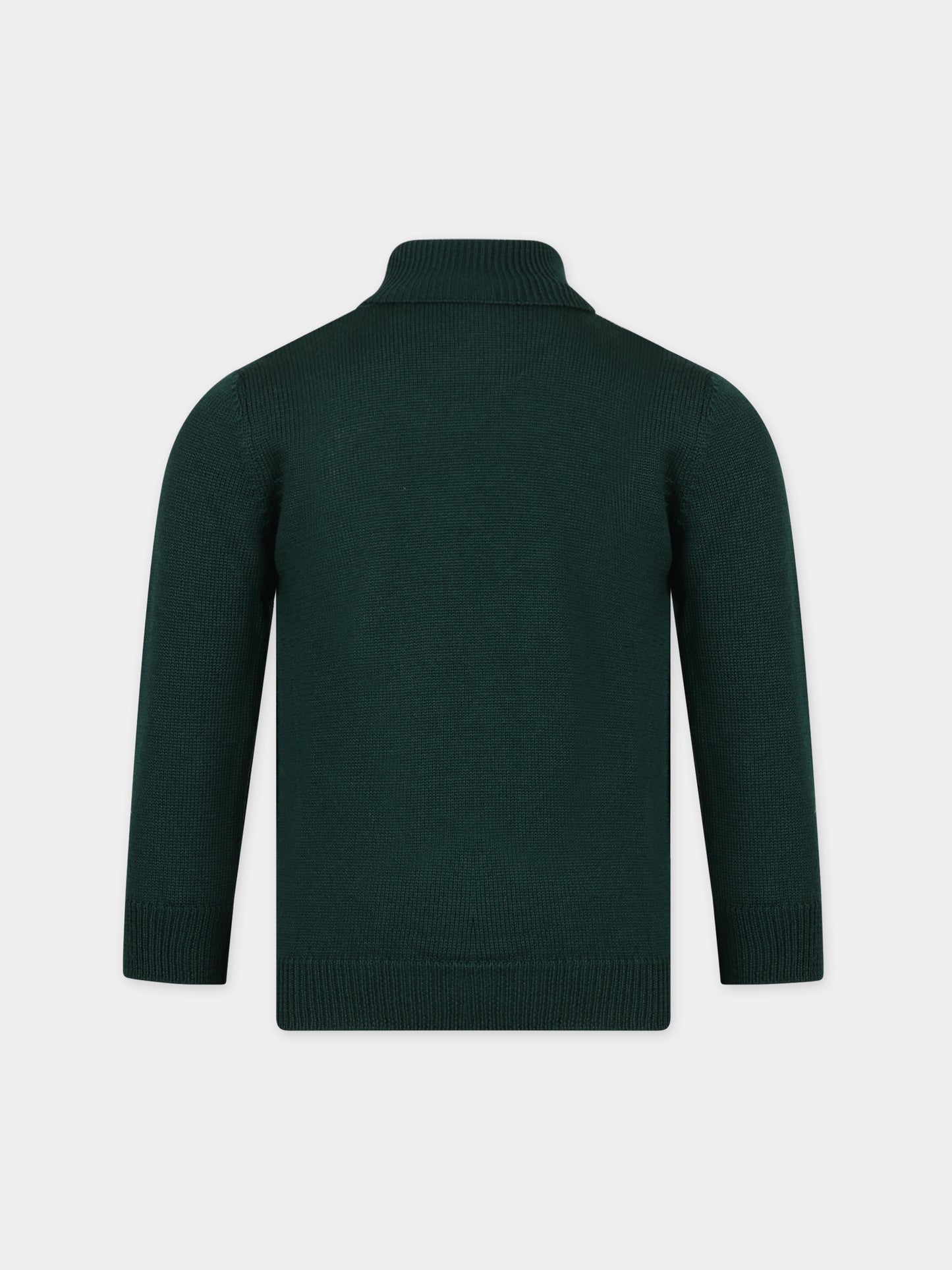 Dolcevita verde per bambino,Little Bear,7155 VERDE