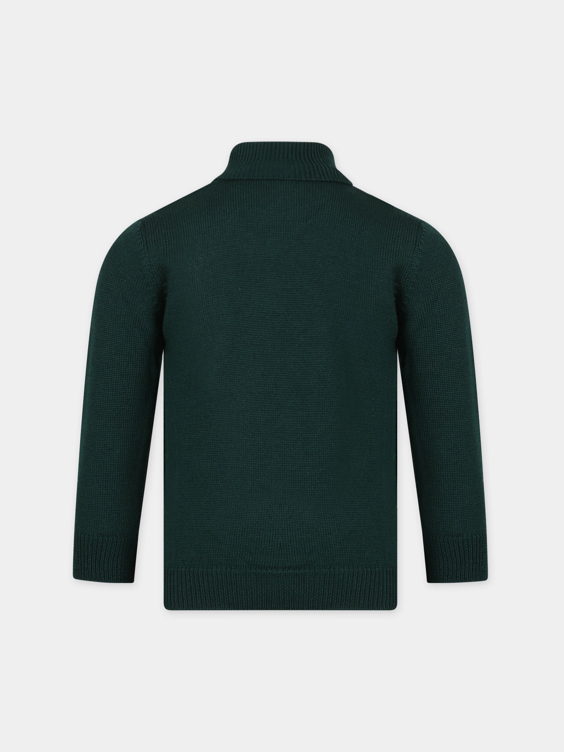 Dolcevita verde per bambino,Little Bear,7155 VERDE