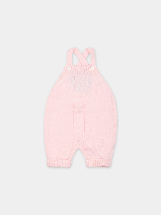 Salopette rosa per neonata,Little Bear,7009 CIPRIA