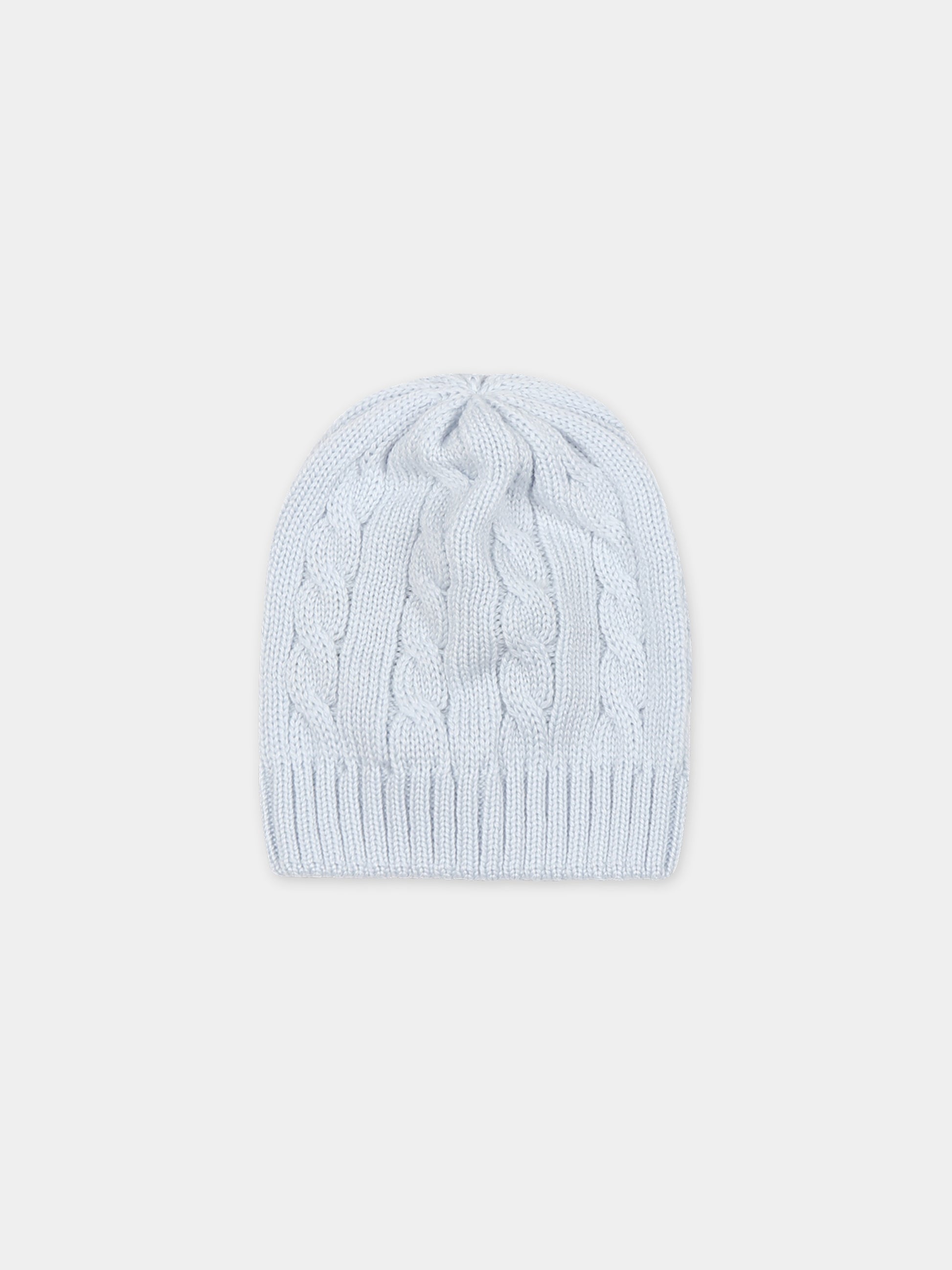 Cappello celeste per neonato,Little Bear,7129 CIELO