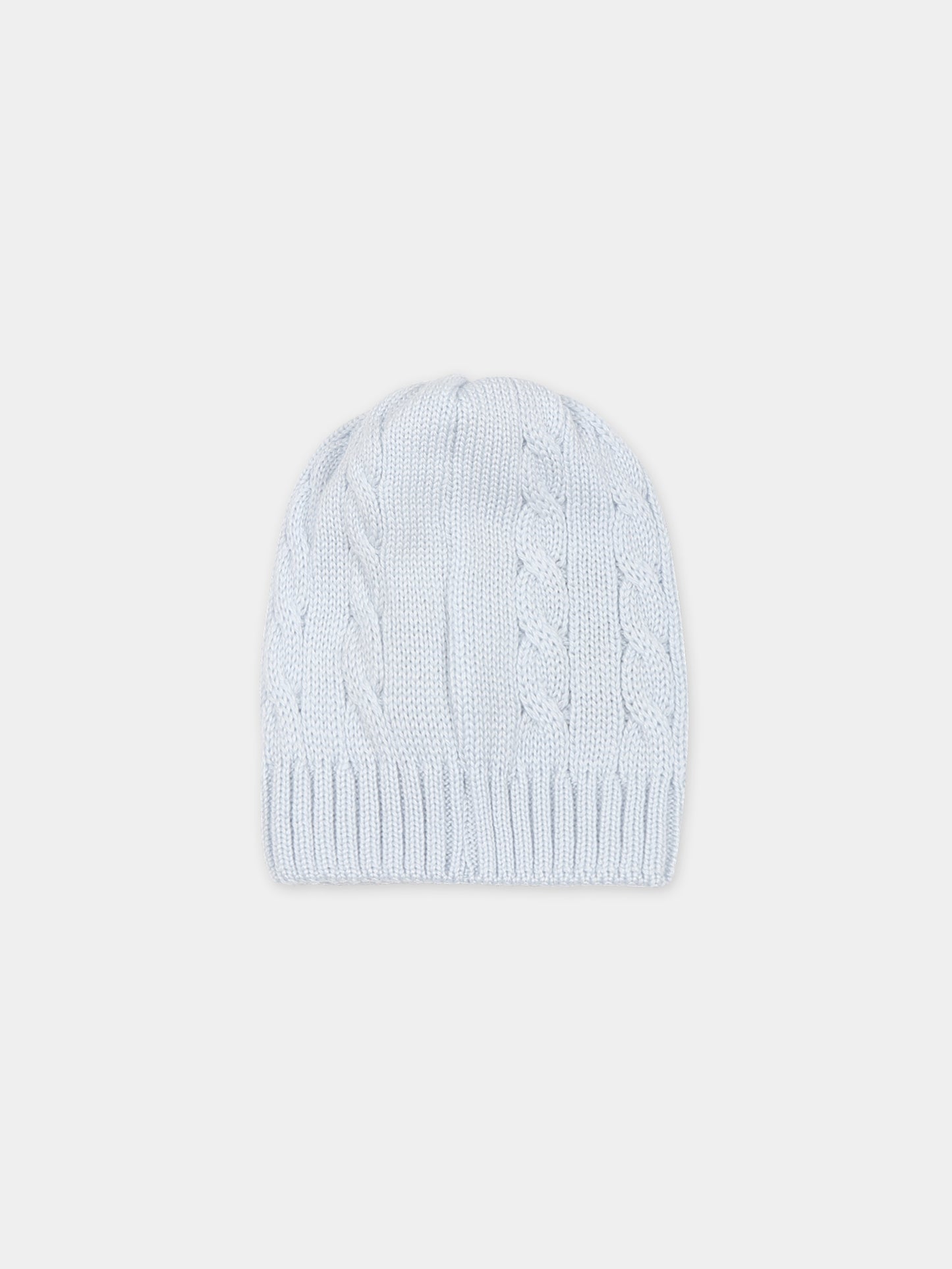 Cappello celeste per neonato,Little Bear,7129 CIELO