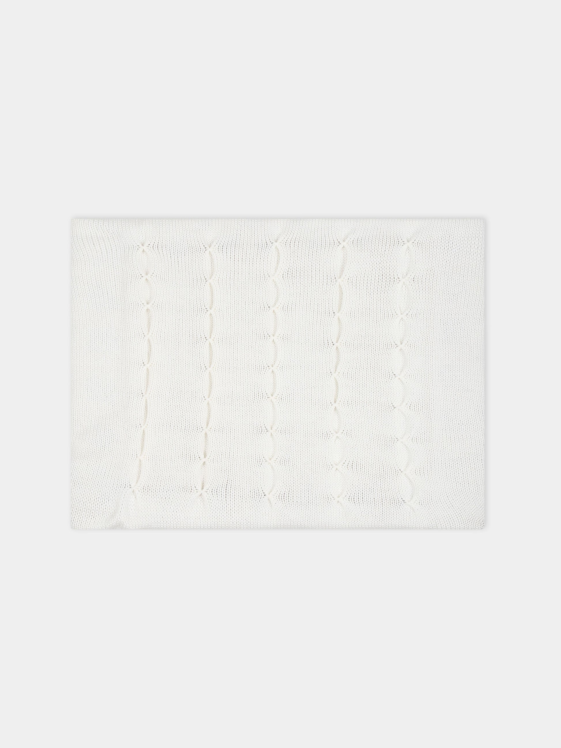 Coperta bianca per neonati,Little Bear,7000 LATTE/LATTE