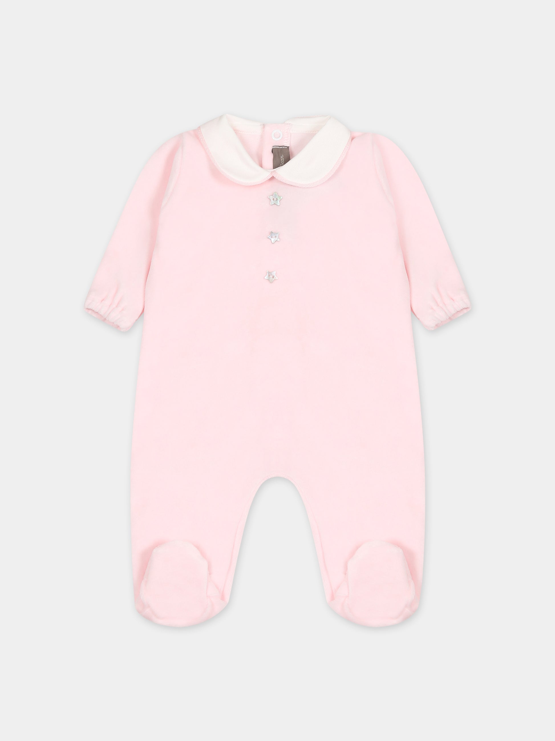 Tutina rosa per neonata,Little Bear,7037 ROSA