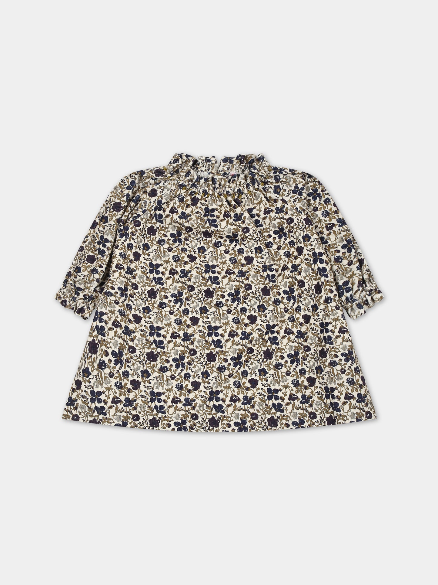 Vestito casual multicolor per neonata,Bonpoint,W03XDRW00016 560A