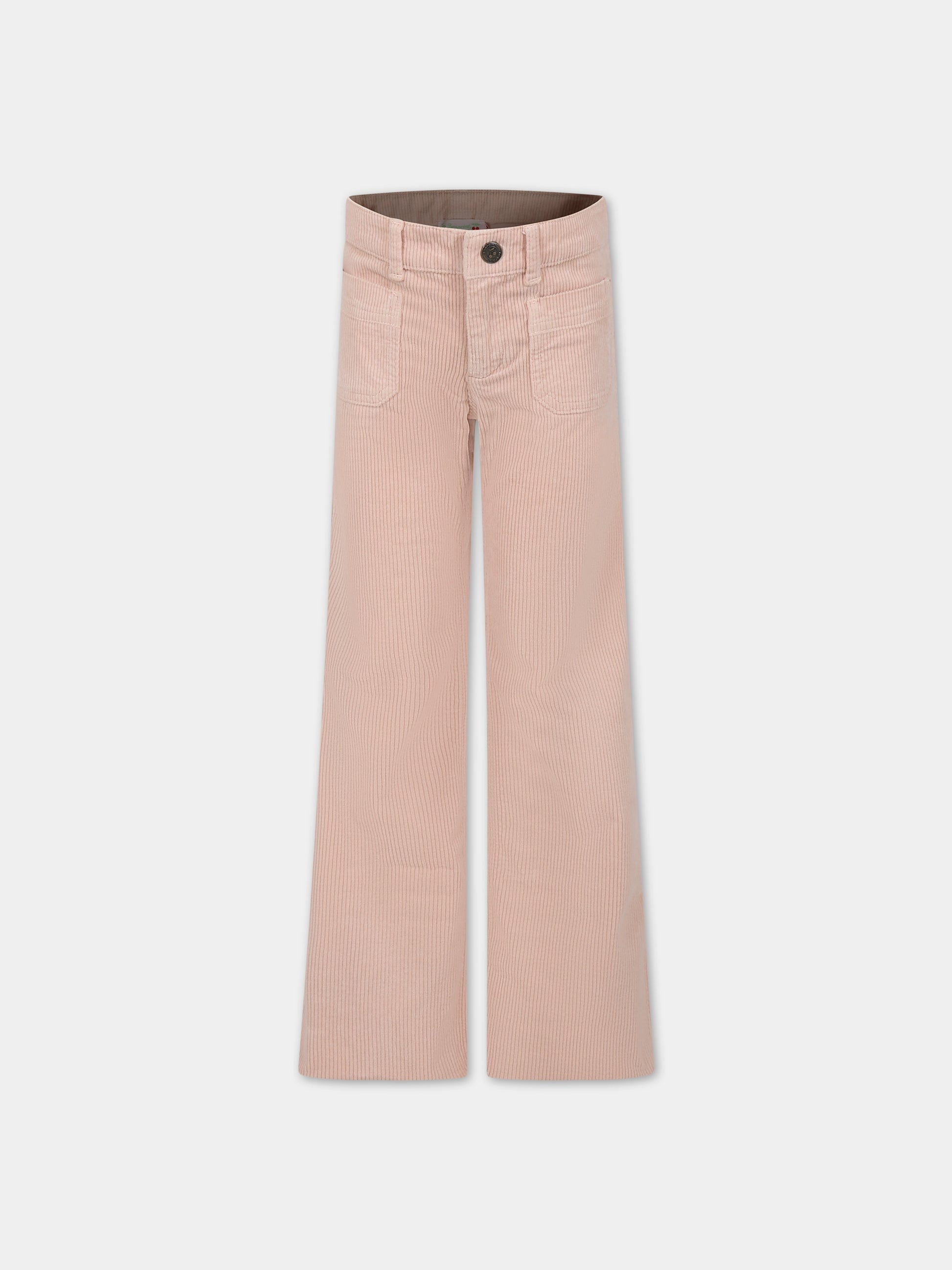 Pantaloni casual rosa per bambina,Bonpoint,W03GPAW00007 023