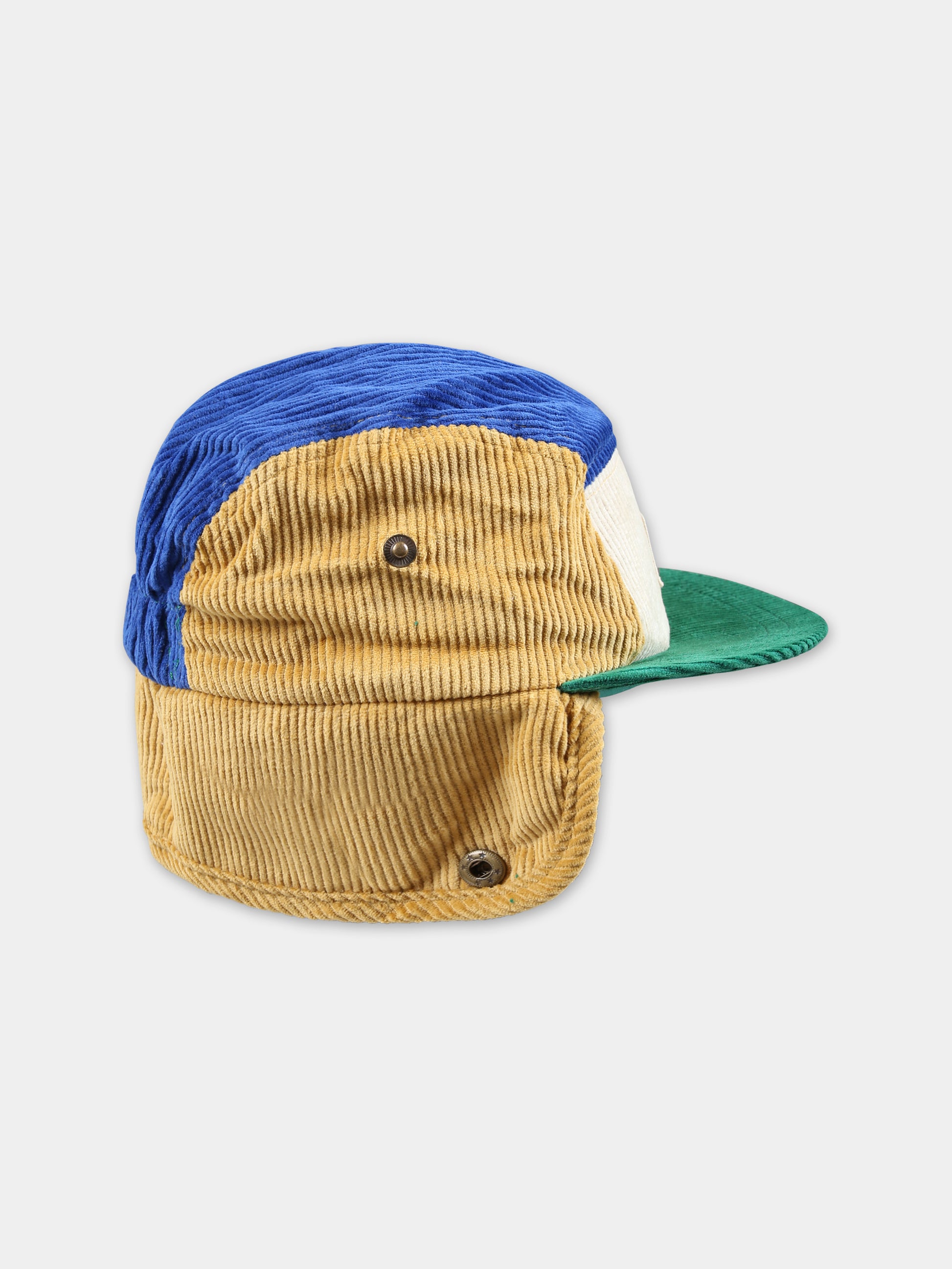 Cappello multicolor per bambini con logo,Bobo Choses,223AI016