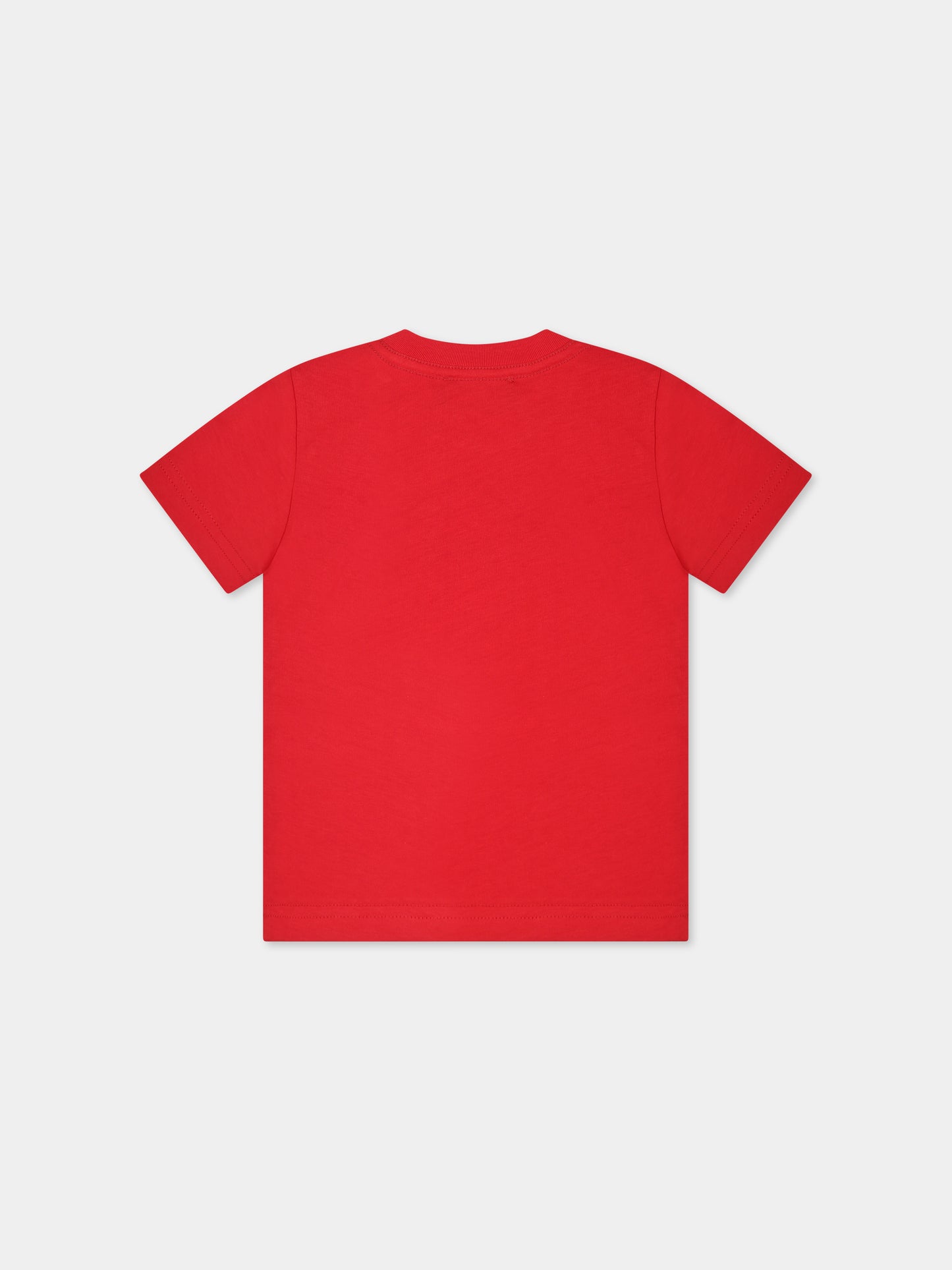 T-shirt rossa per neonato con logo,Dsquared2,DQ1794 D00MV DQ411