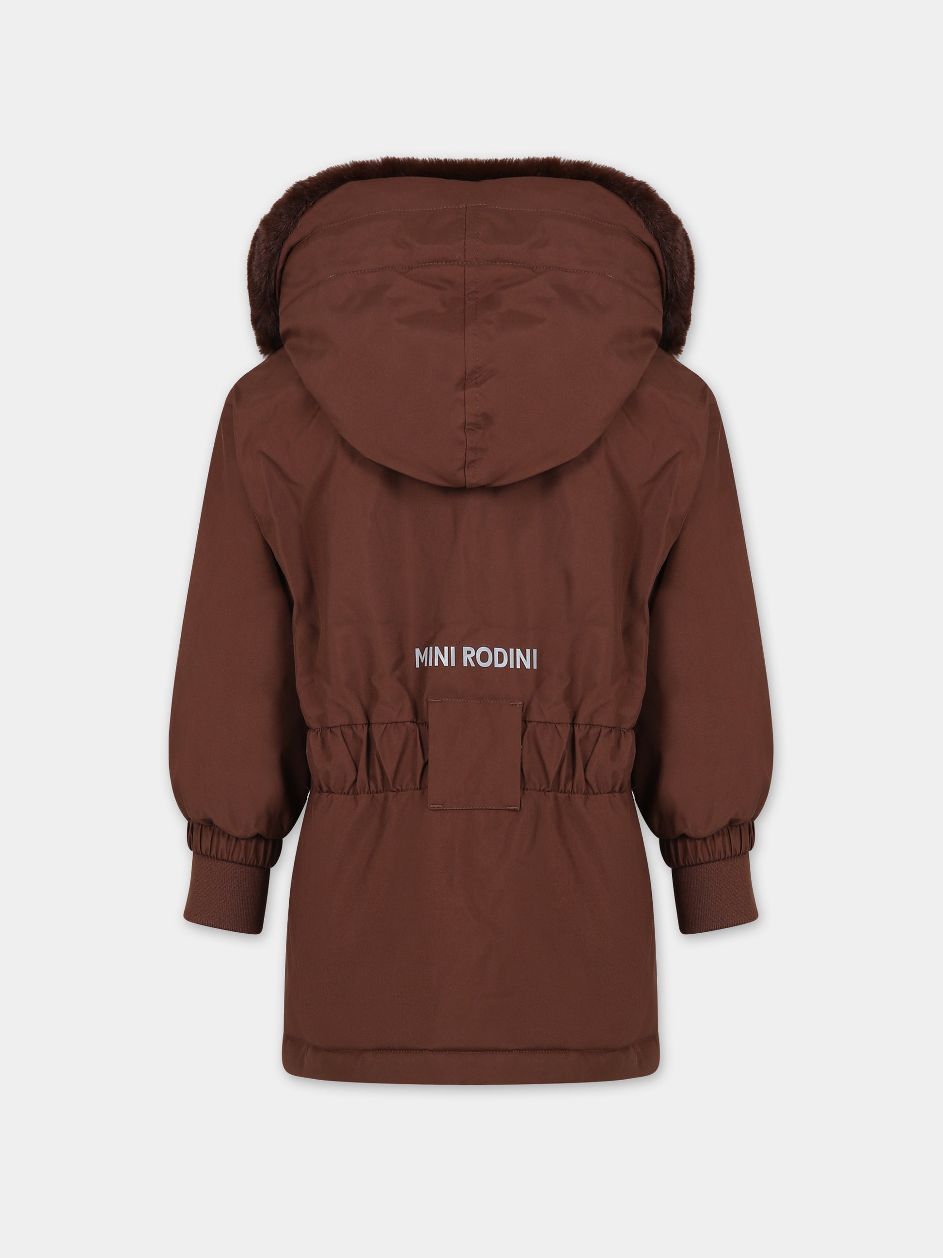 Piumino marrone per bambini,Mini Rodini,2376013816