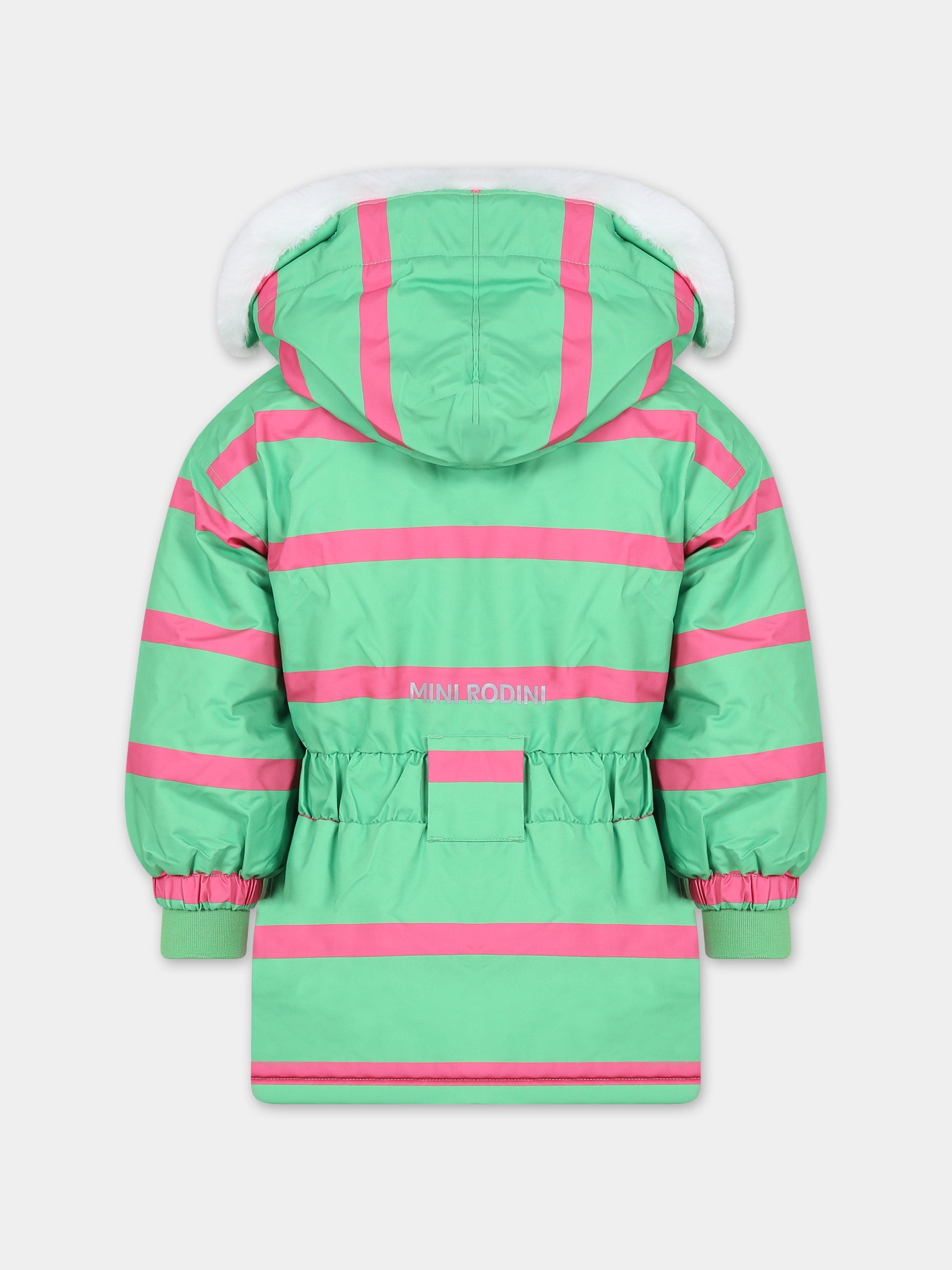 Piumino verde per bambina,Mini Rodini,2371013575