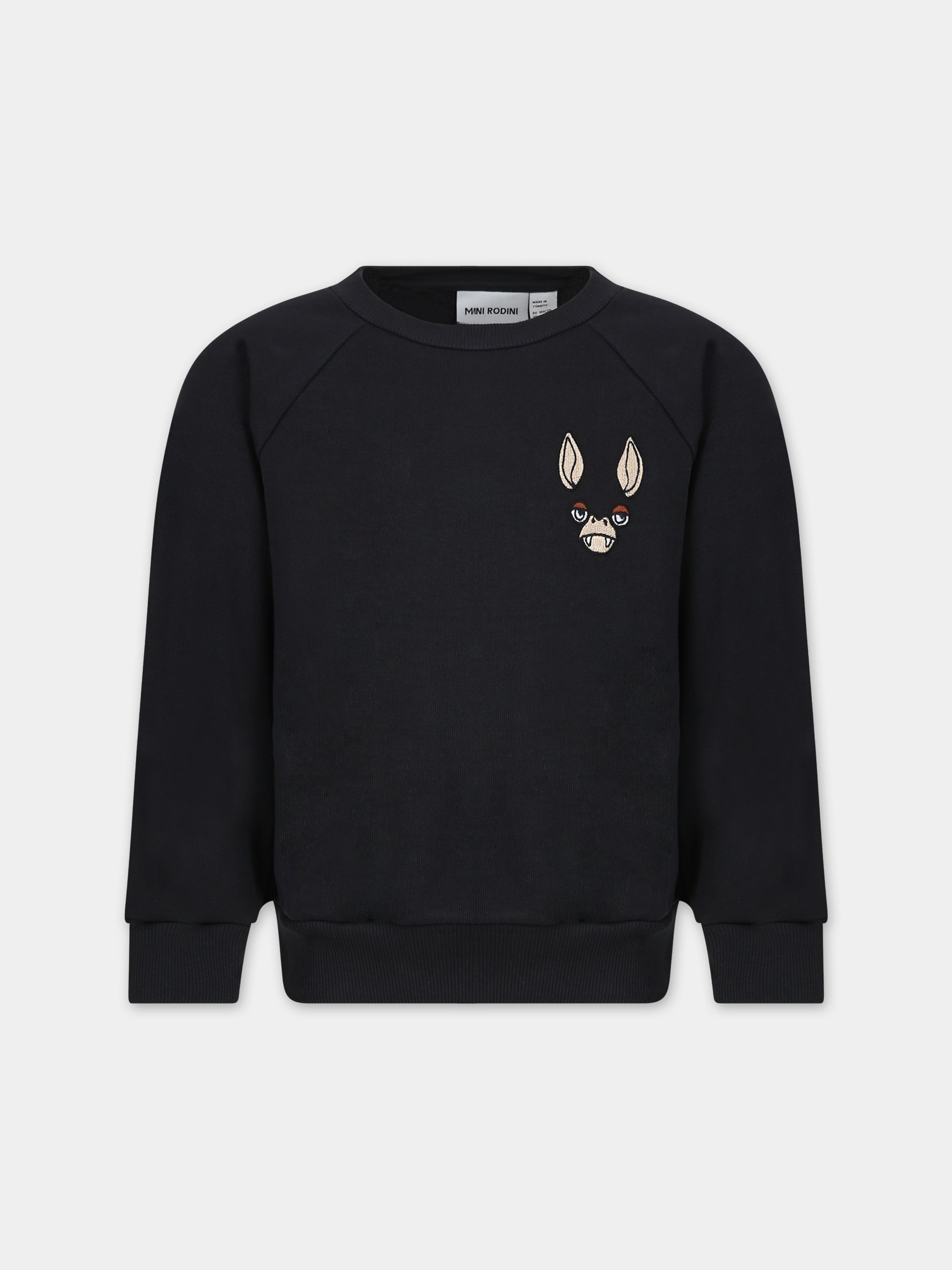 Felpa nera per bambini,Mini Rodini,2372013699