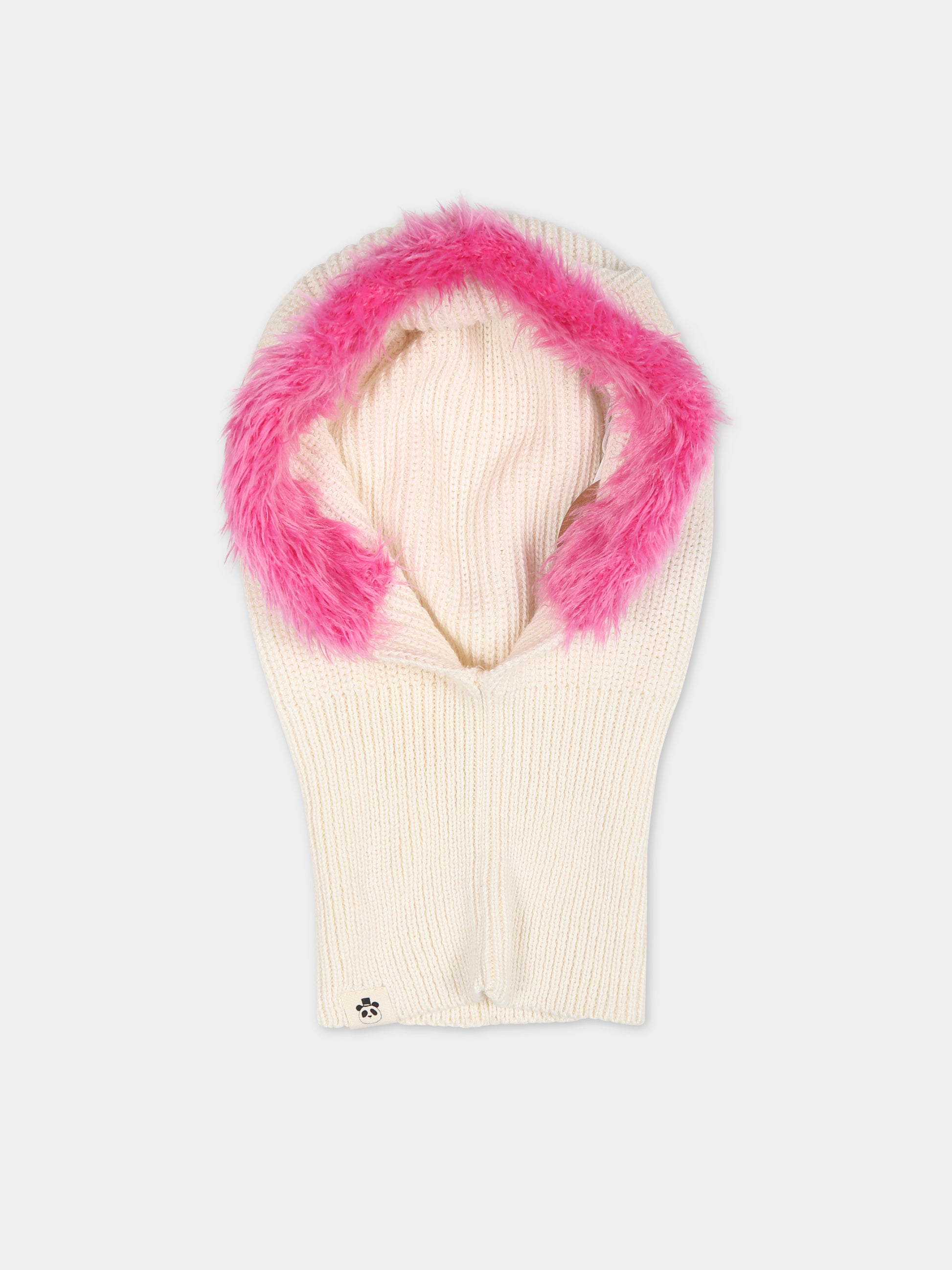 Balaclava avorio per bambina,Mini Rodini,2376511410