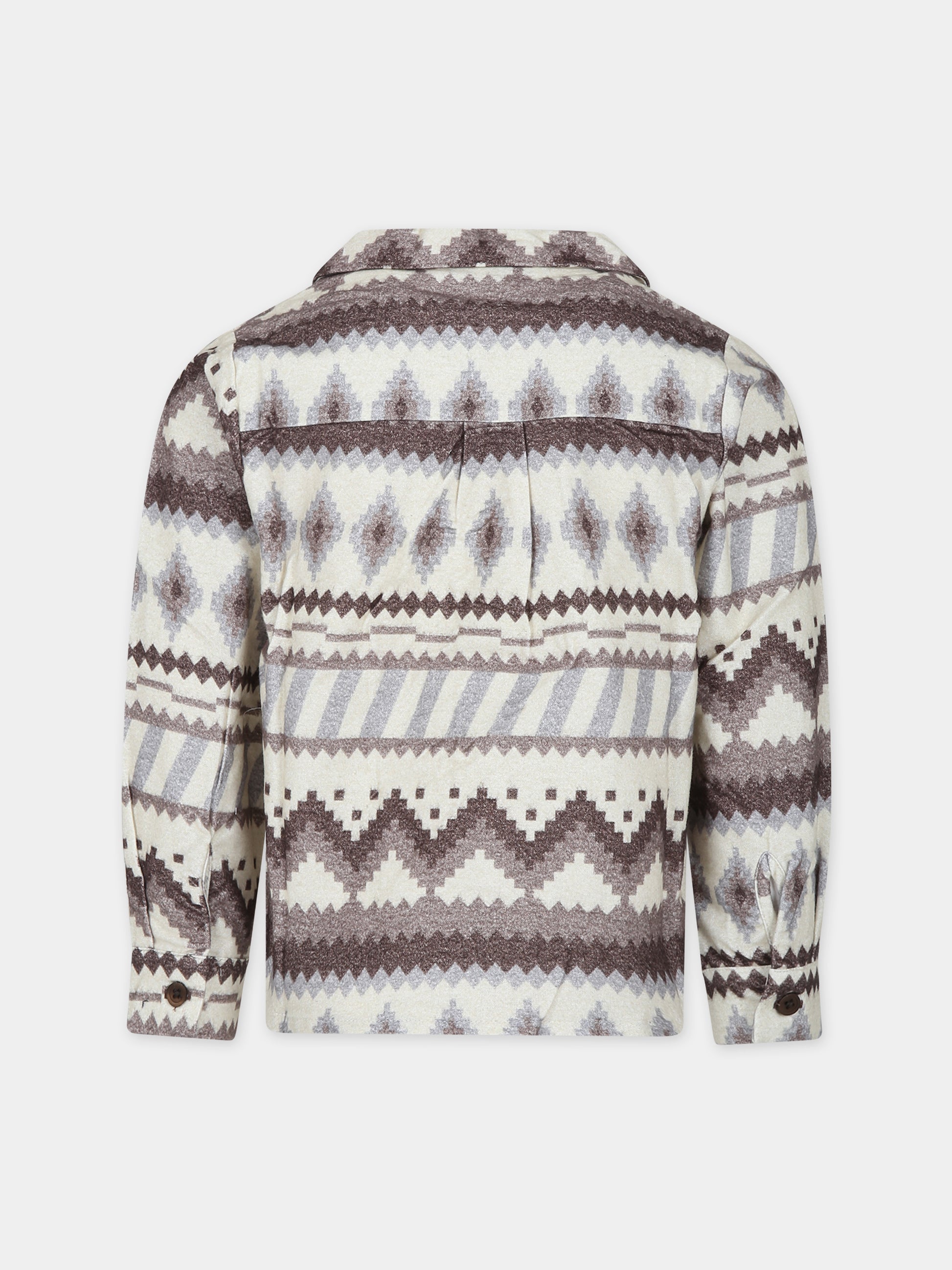 Camicia multicolor per bambino,The New Society,W23KWVSH3P4