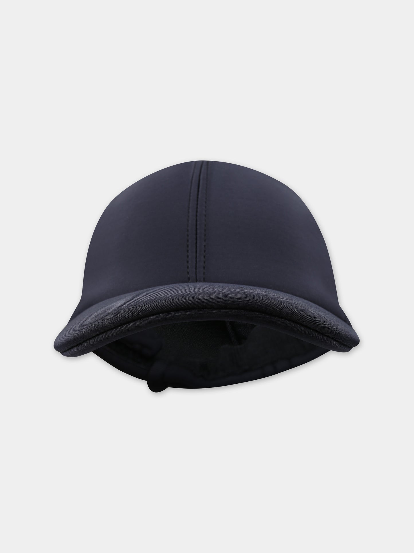 Cappello nero per bambina con logo,Douuod Kids,DT0P17 Z1827 930