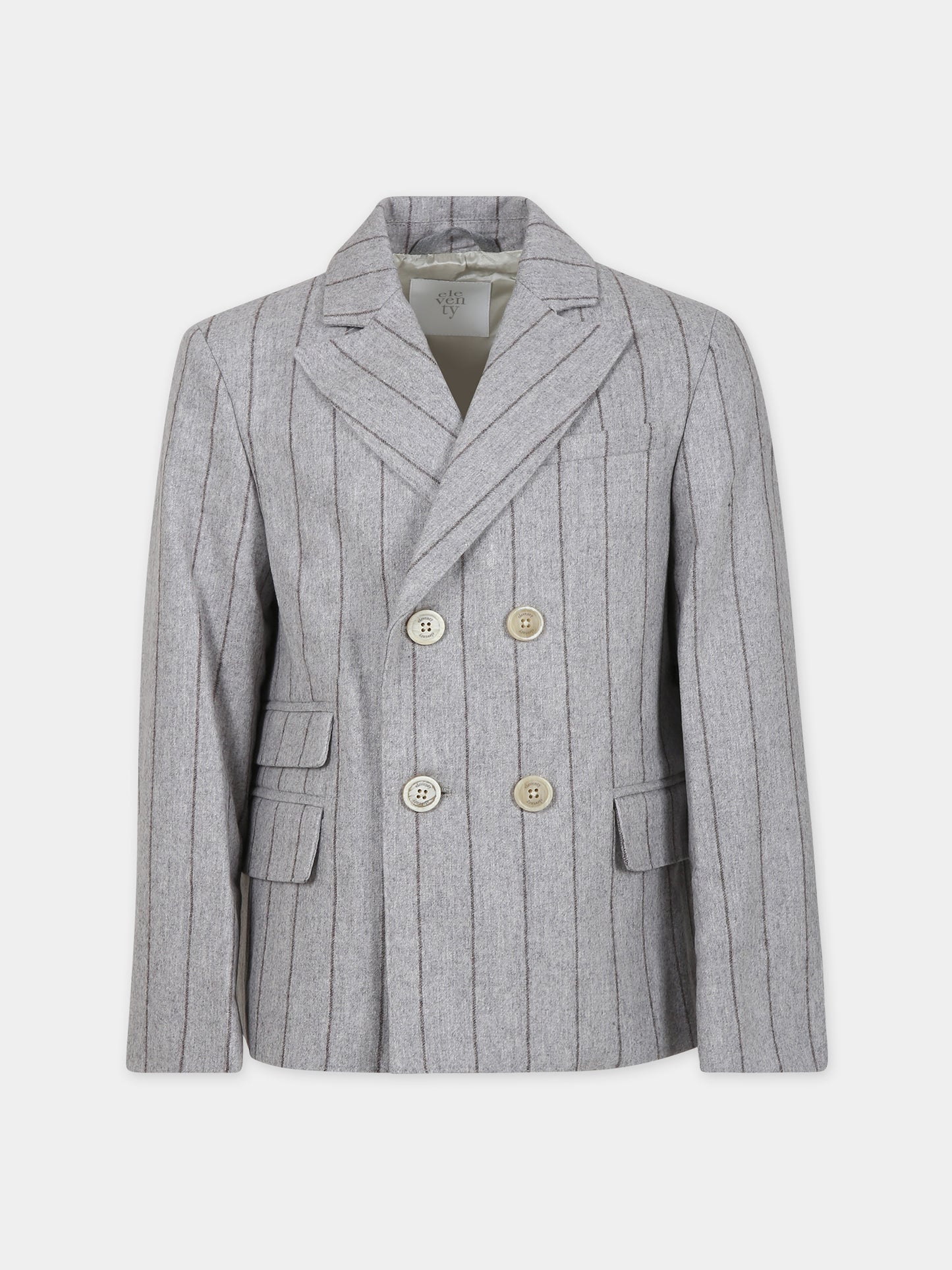 Giacca grigia per bambino,Eleventy,ET2Q24 I0173 805MA