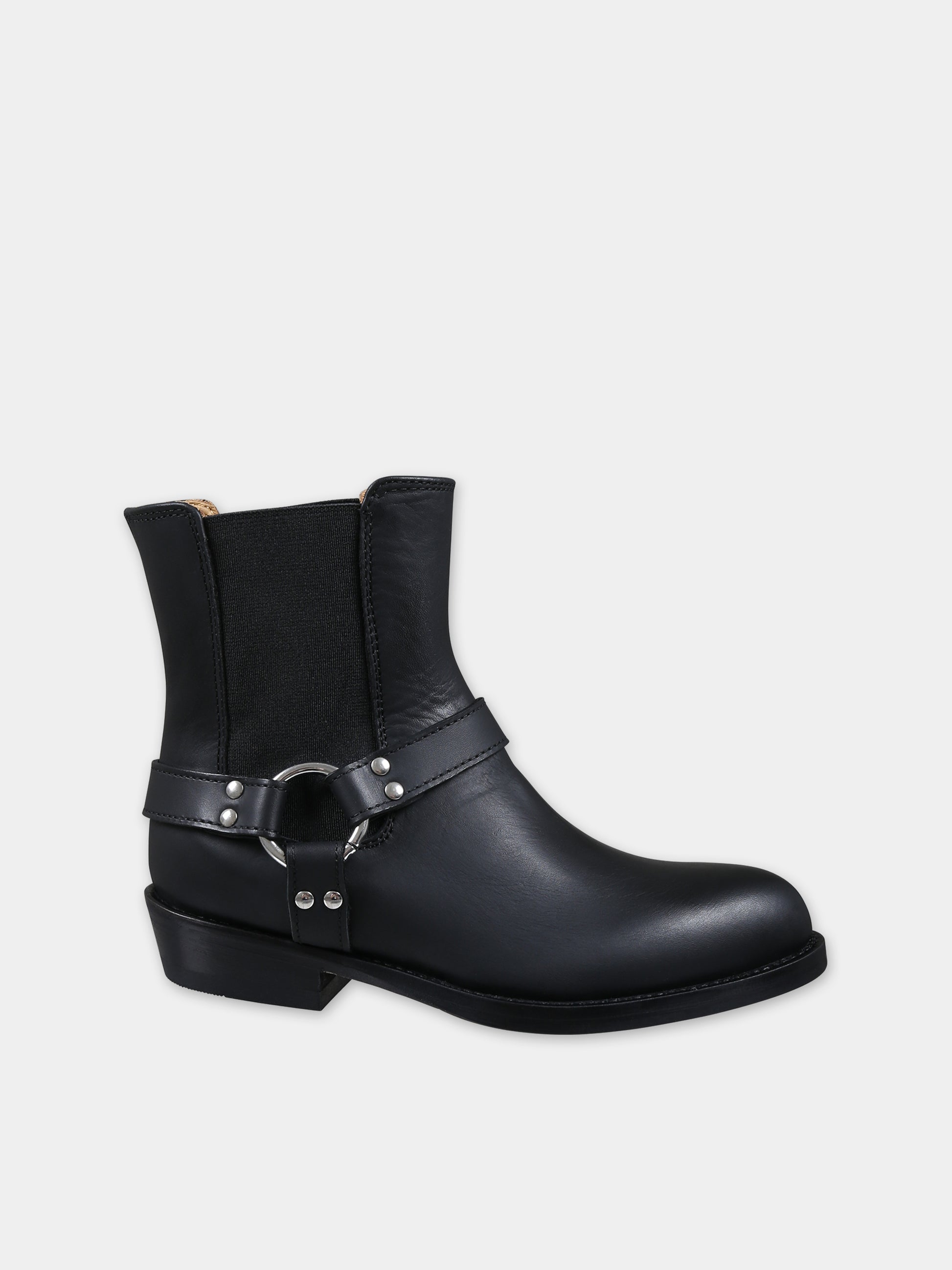 Stivaletti neri per bambini,Gallucci Kids,J30233AM585999
