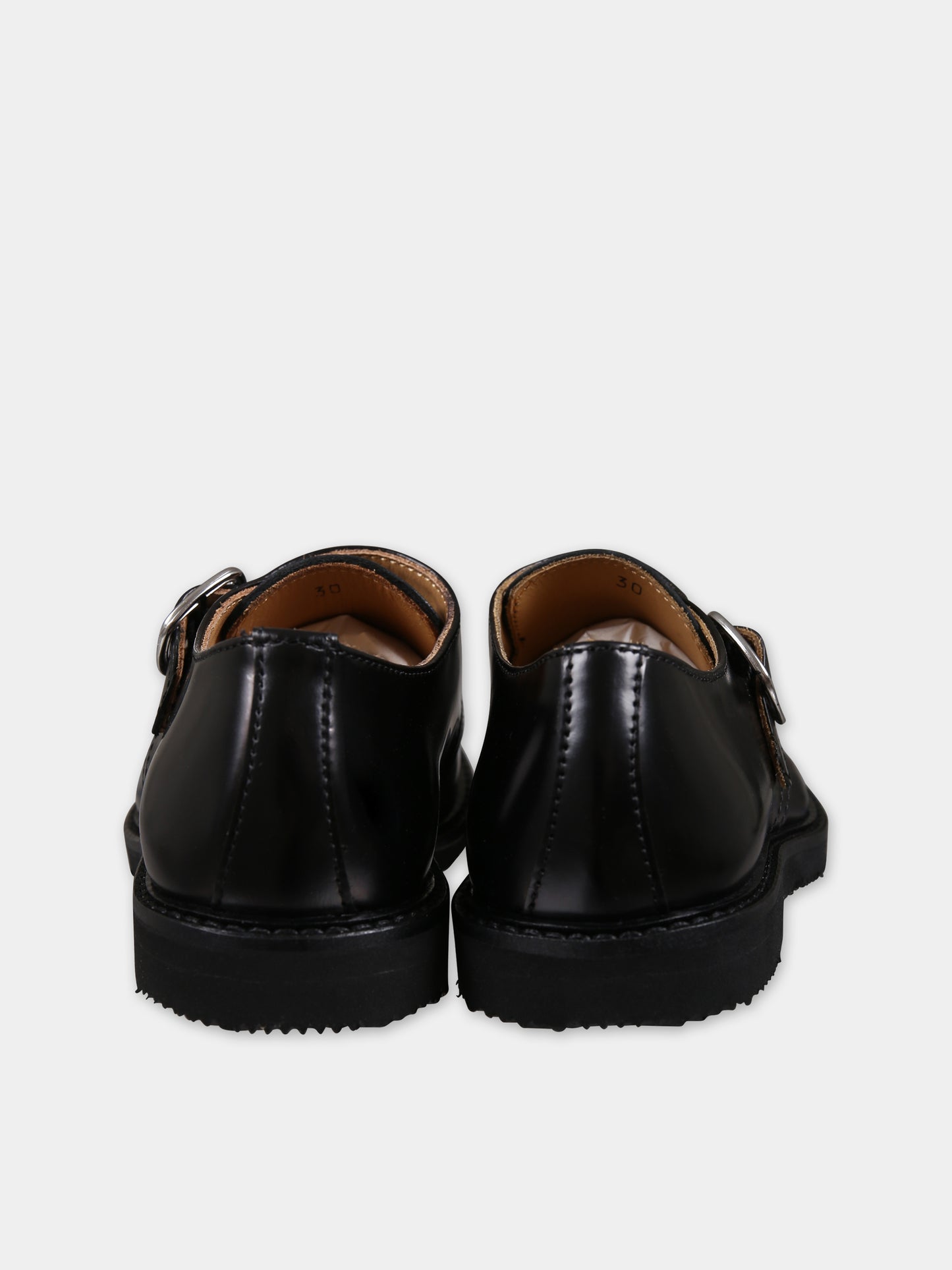 Moccassini neri per bambino,Gallucci Kids,J20393AMBOE999