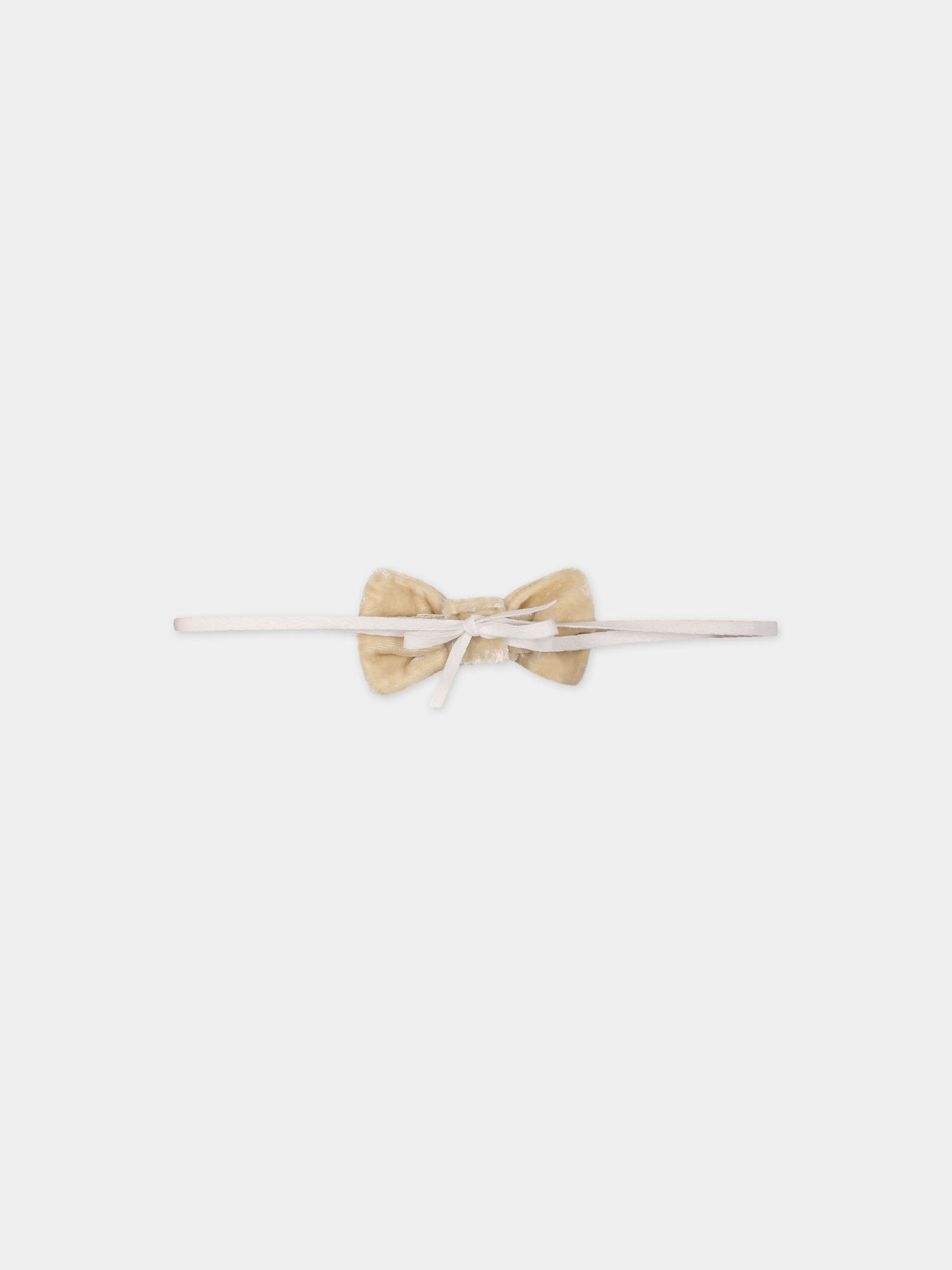 Papillon beige per neonato,La Stupenderia,CCPP51V72