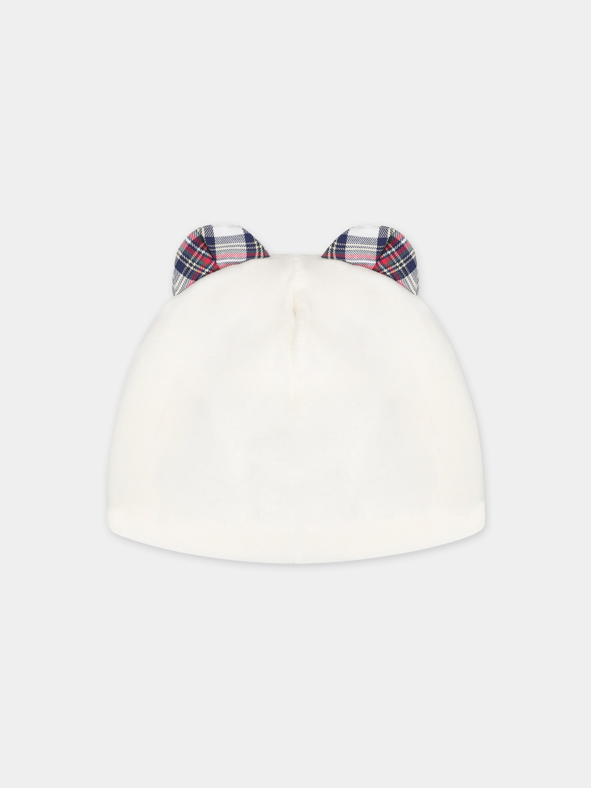 Cappello avorio per neonati,La Stupenderia,TBCP70L02