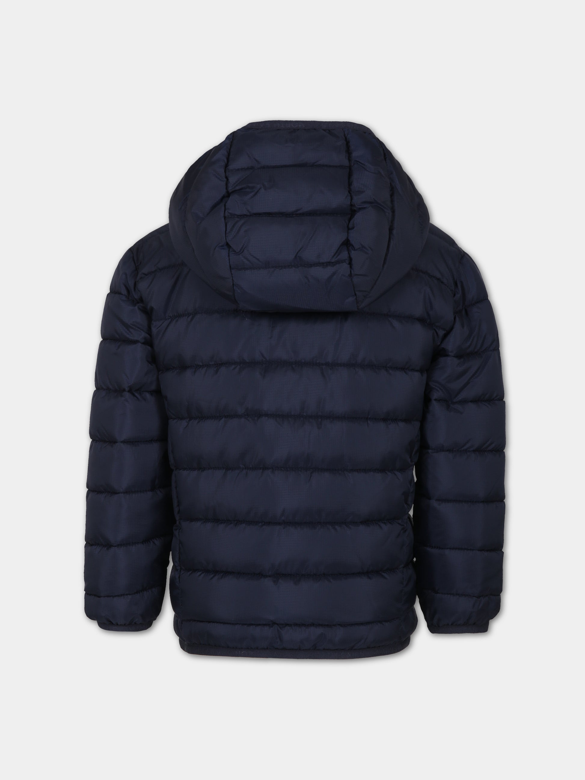 Piumino blu per bambino con logo,North Sails,701910 000 0802