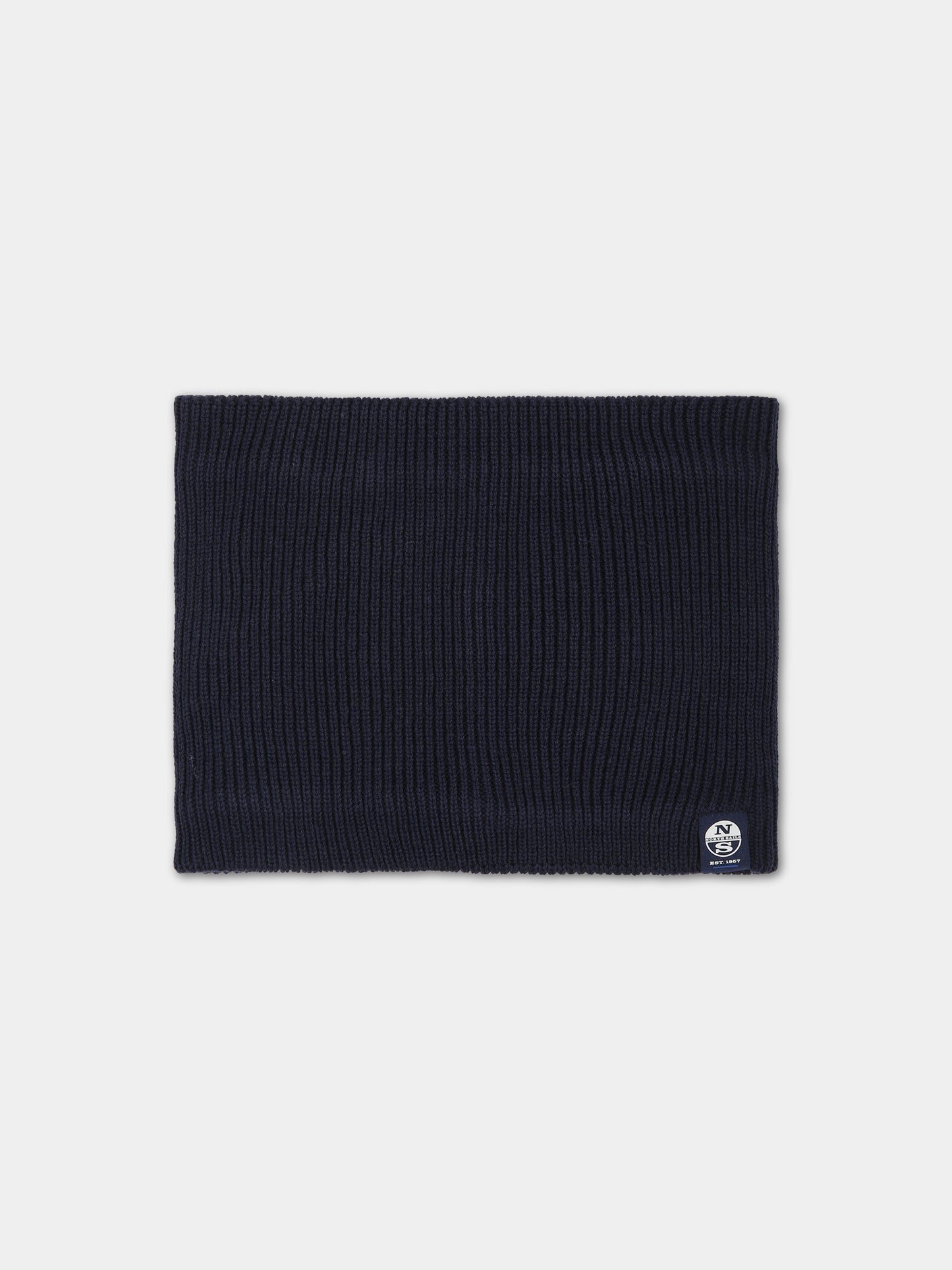 Scaldacollo blu per bambino con logo,North Sails,727332 000 0802