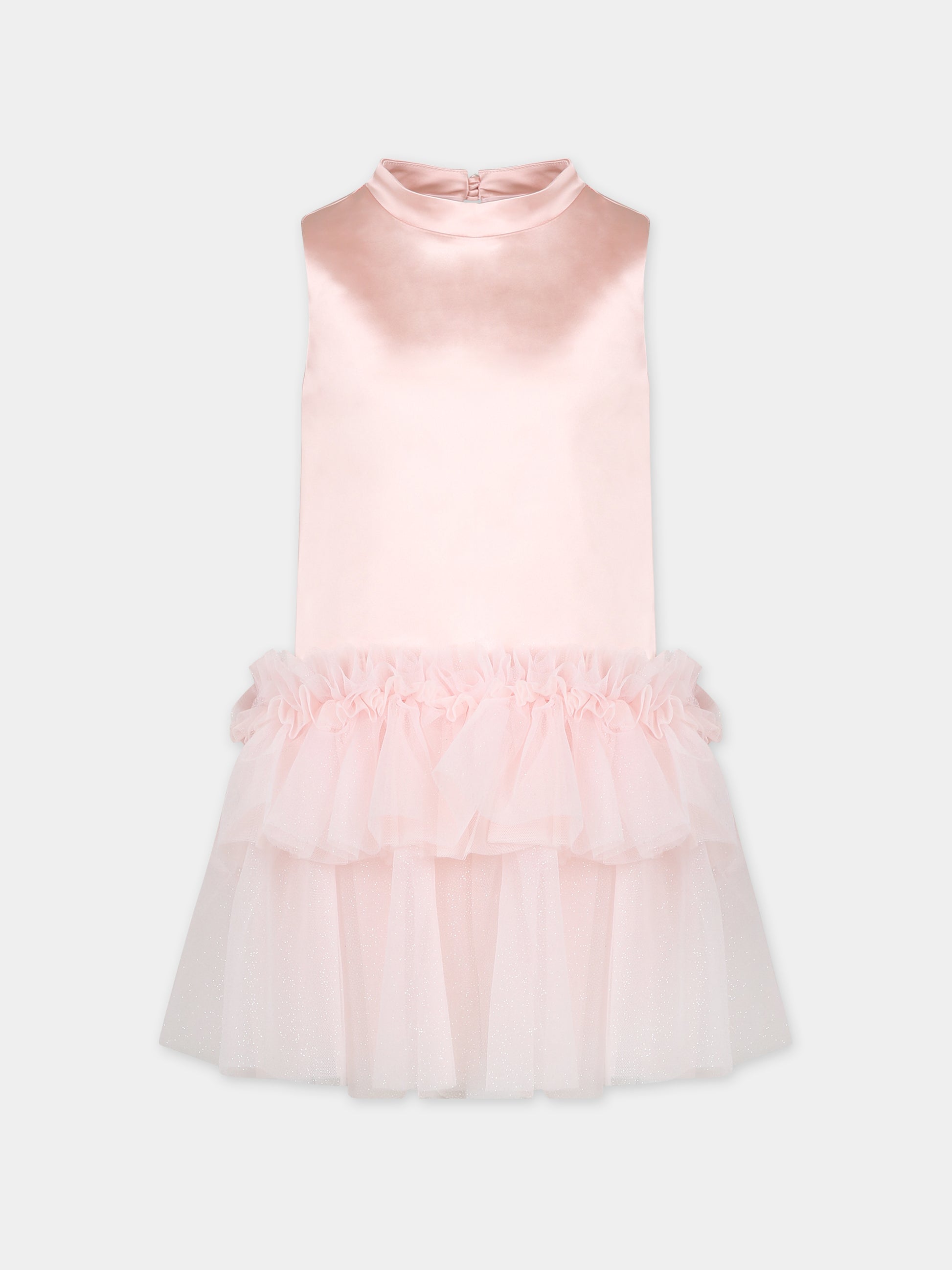 Vestito rosa per bambina,Simonetta,ST1C22 S0145 505