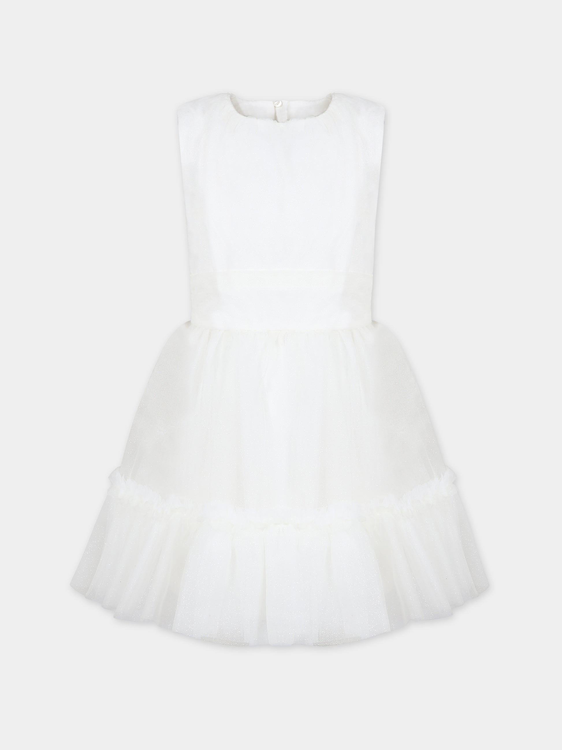 Vestito avorio per bambina,Simonetta,ST1C11 O0046 101