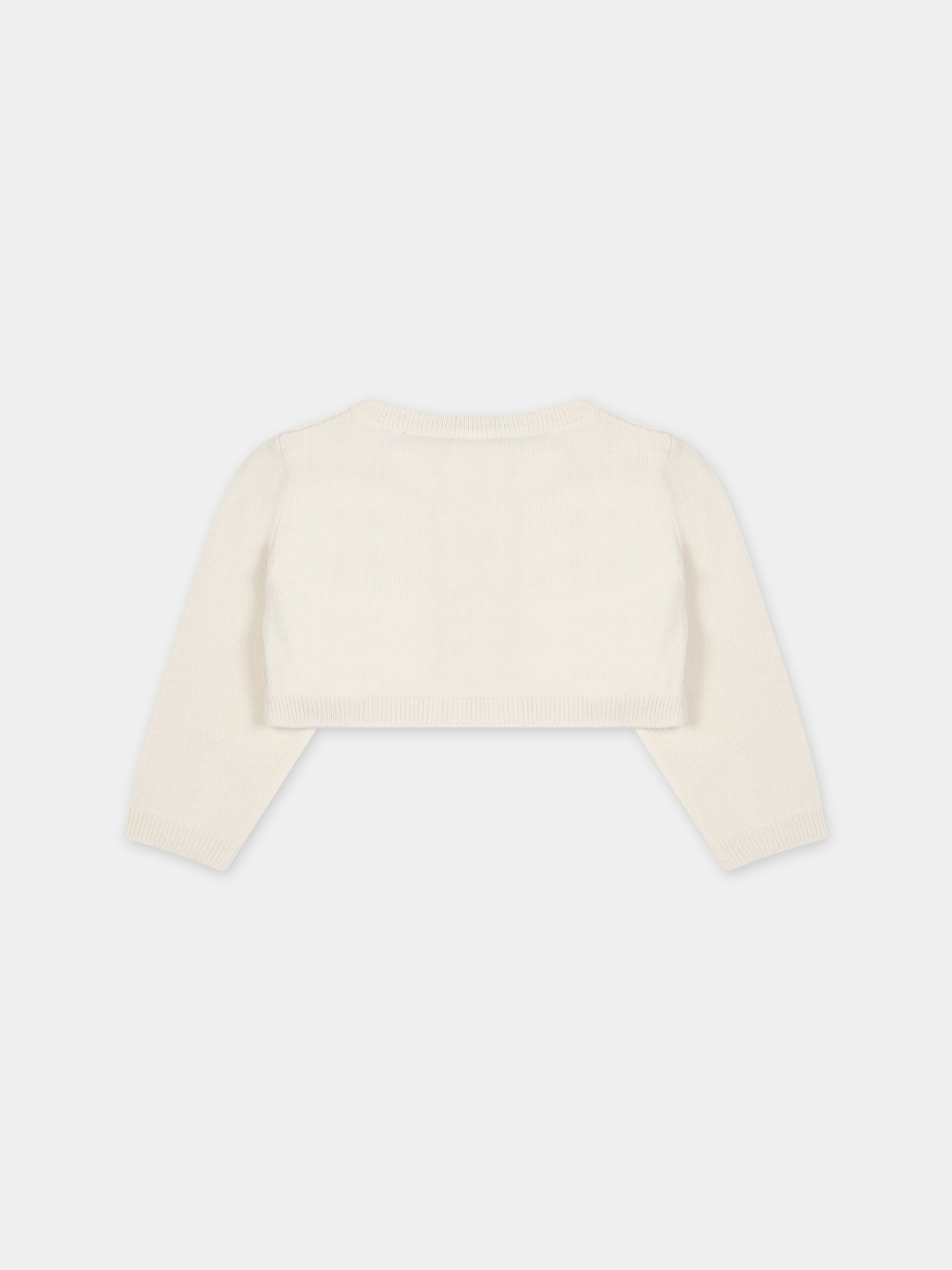 Cardigan avorio per neonata,Simonetta,ST9000 W0052 101