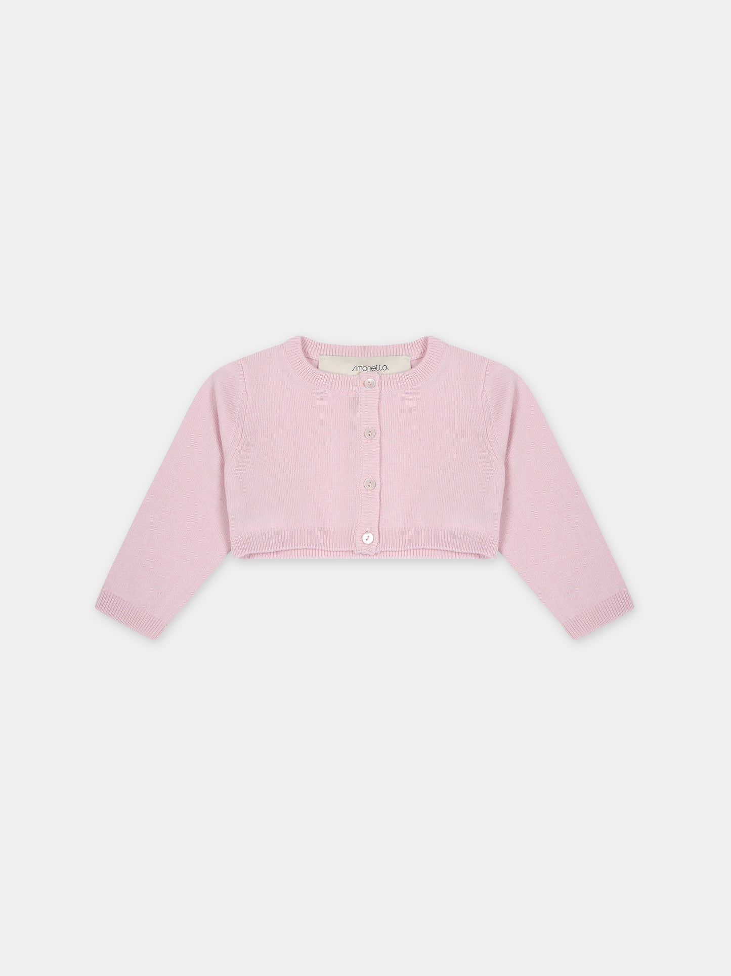 Cardigan rosa per neonata,Simonetta,ST9000 W0052 578